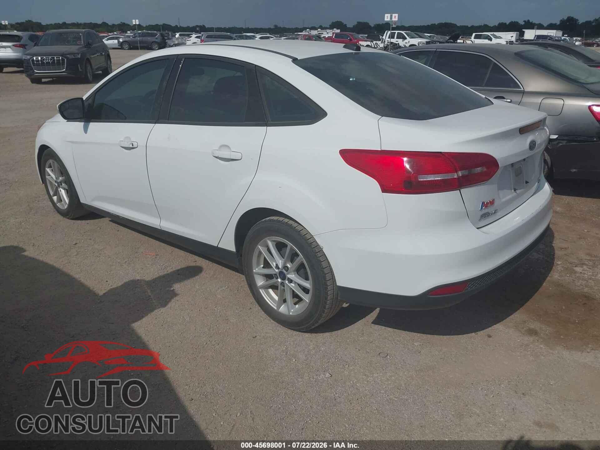 FORD FOCUS 2017 - 1FADP3F26HL313951