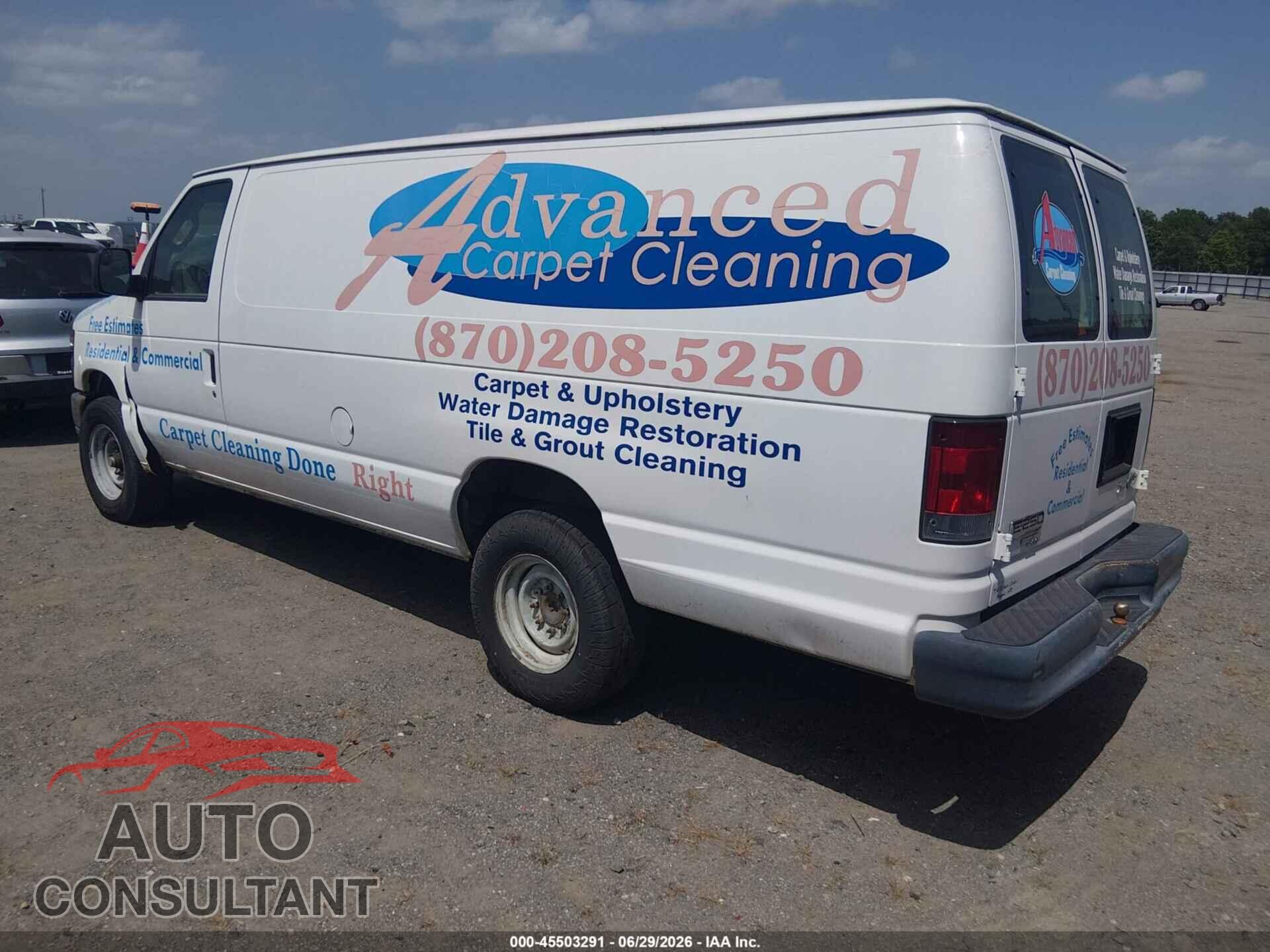 FORD E-250 2012 - 1FTNS2EL0CDA85496