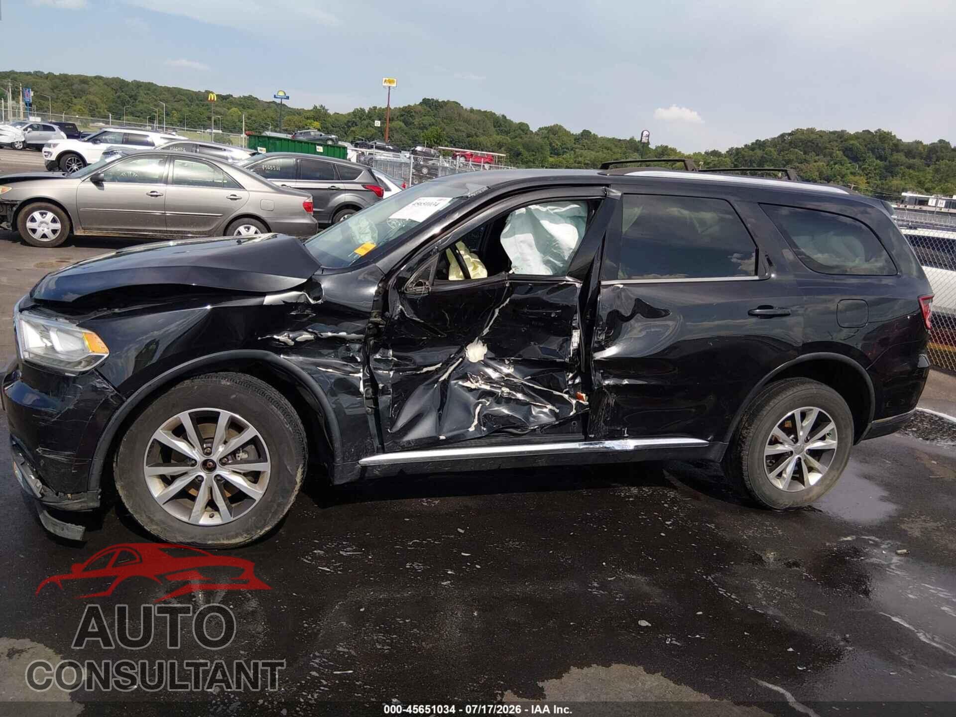 DODGE DURANGO 2016 - 1C4RDJDG5GC455864