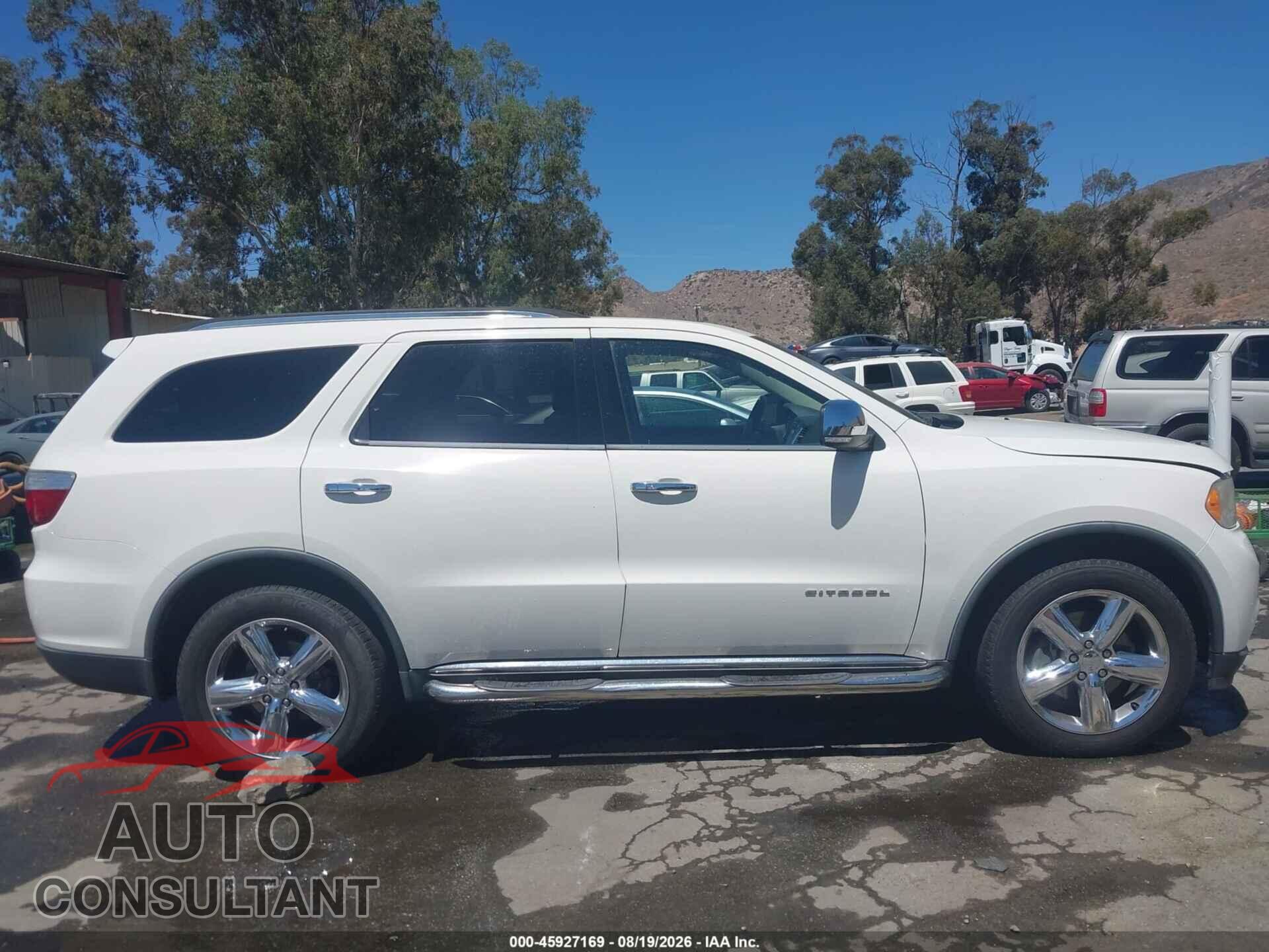 DODGE DURANGO 2011 - 1D4SD5GT4BC708511