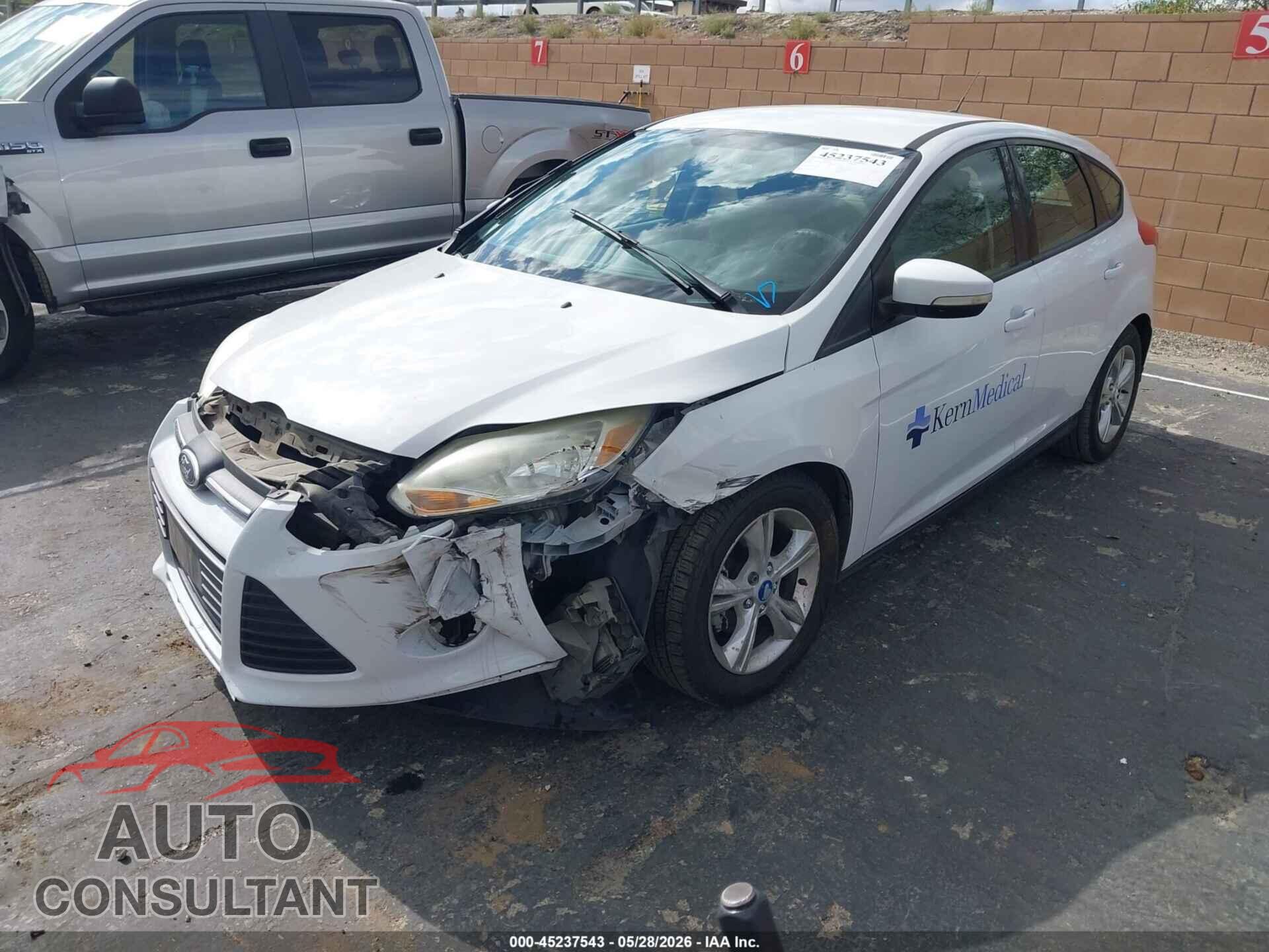 FORD FOCUS 2013 - 1FADP3K23DL285672