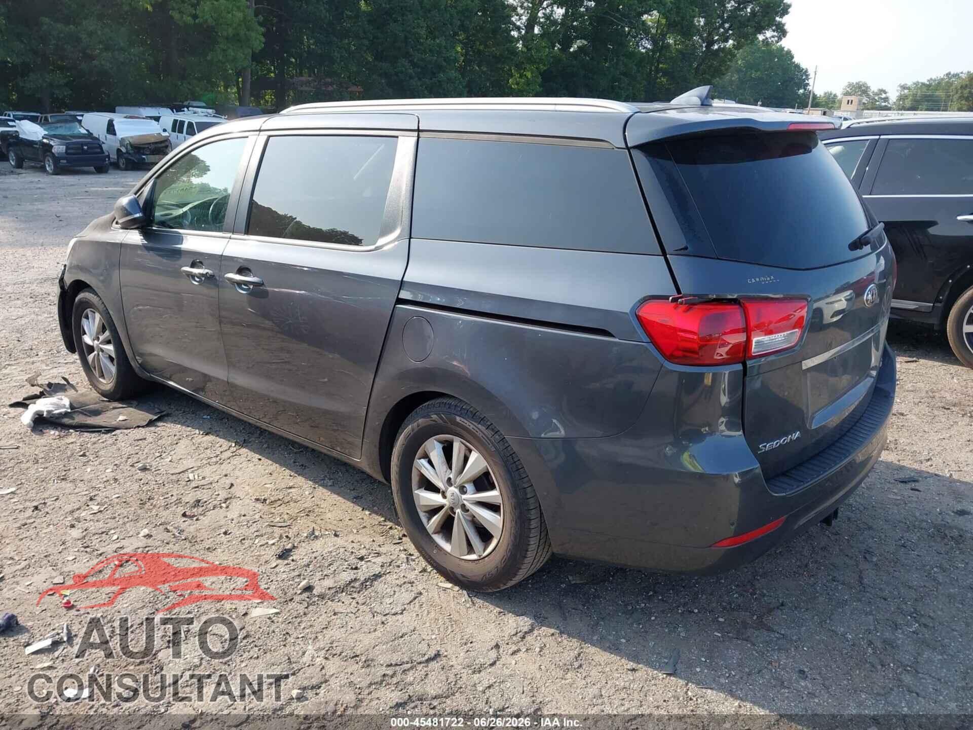 KIA SEDONA 2017 - KNDMB5C19H6333089