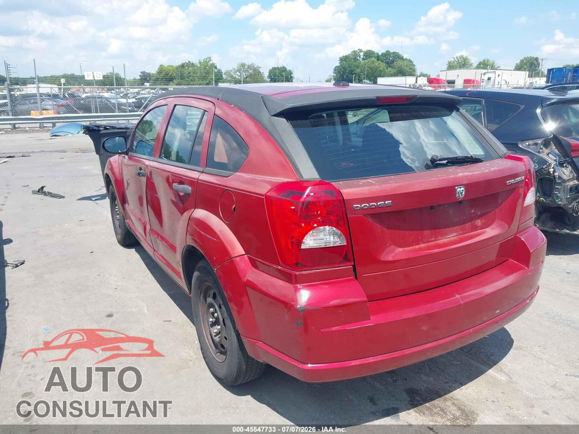 DODGE CALIBER 2011 - 1B3CB1HA7BD111202