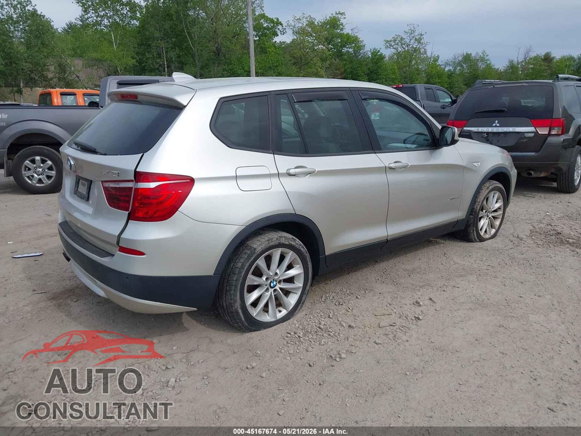 BMW X3 2013 - 5UXWX9C53D0D04495