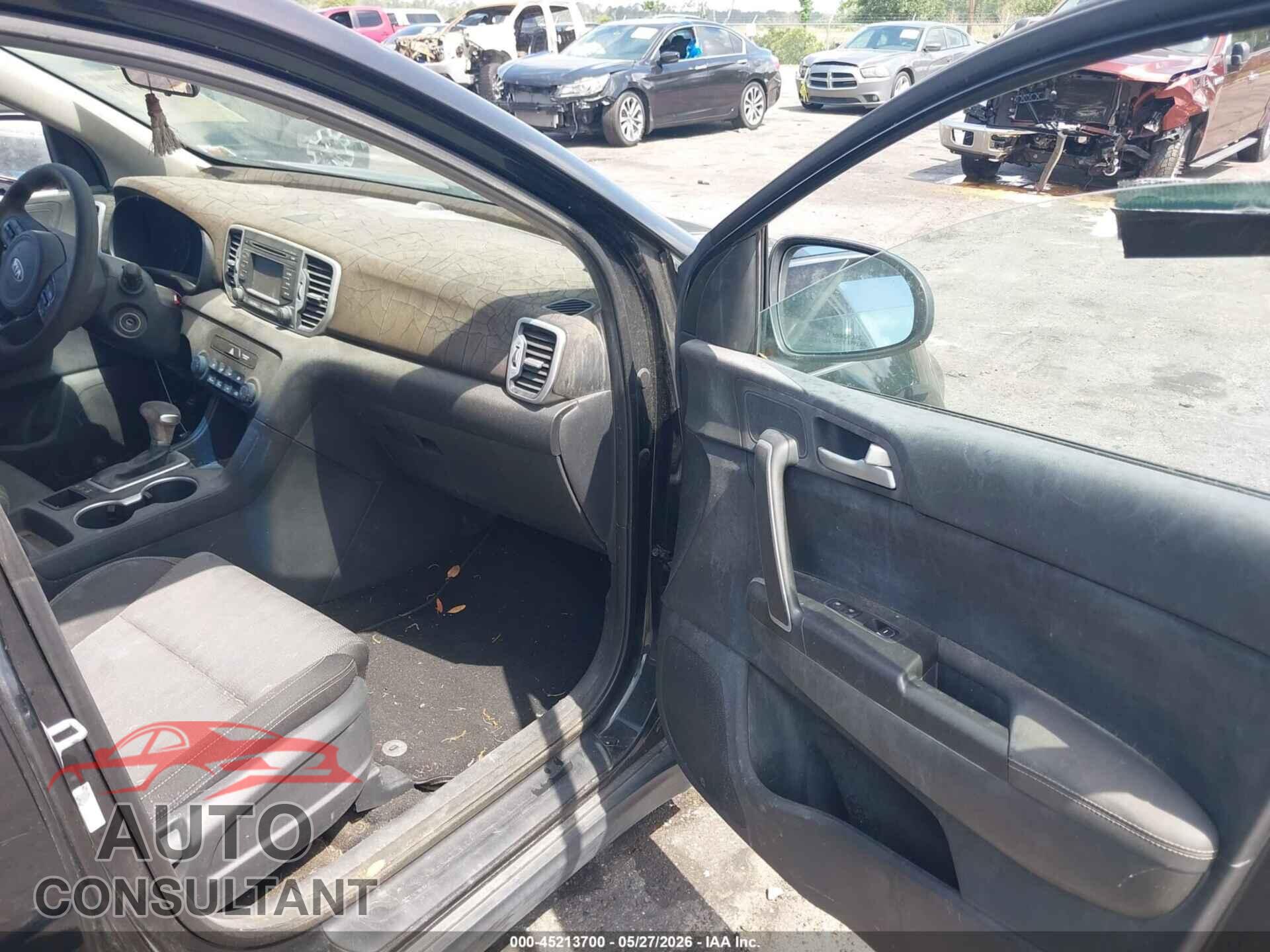 KIA SPORTAGE 2017 - KNDPMCAC1H7118591