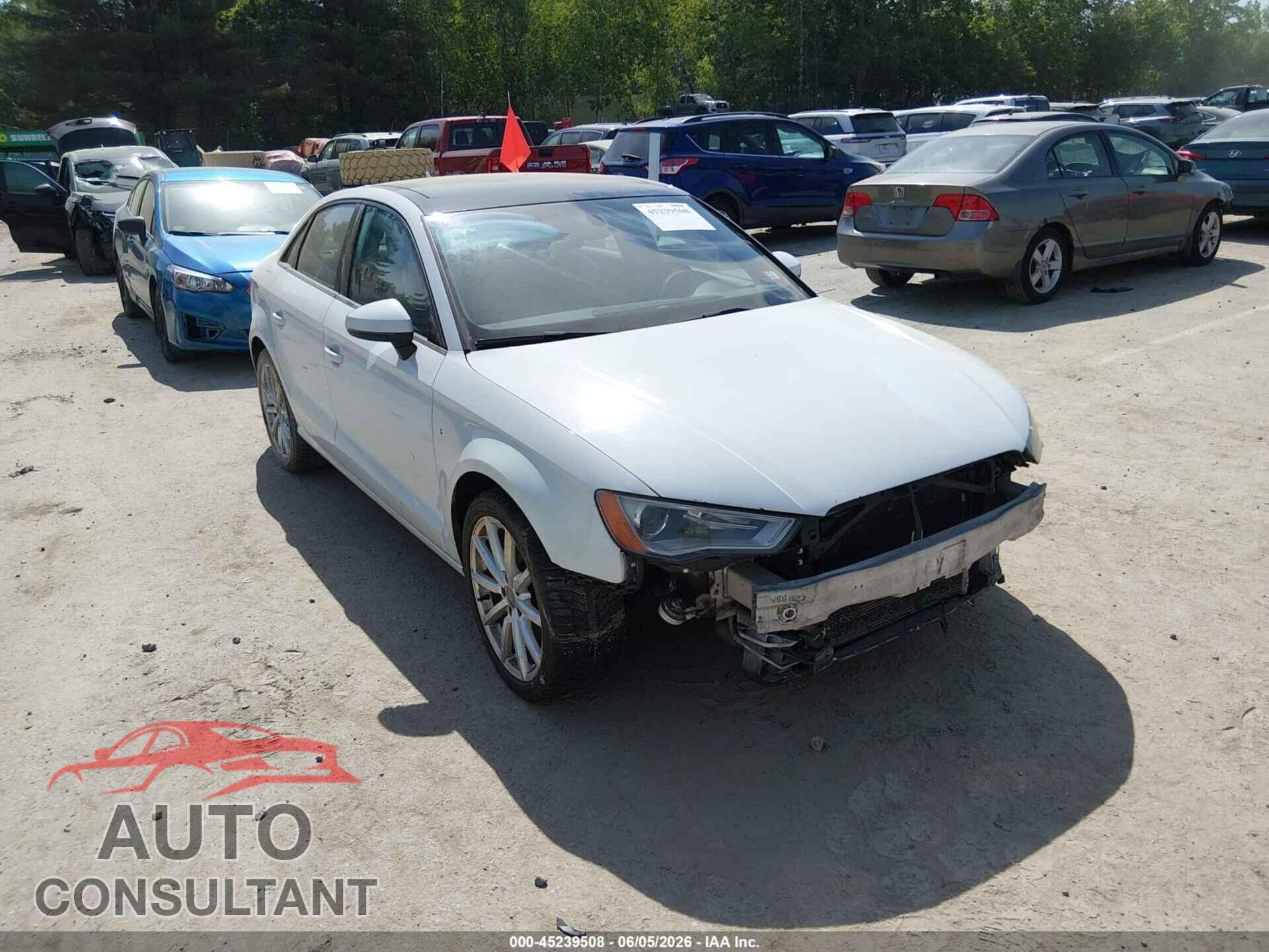 AUDI A3 2015 - WAUBFGFF9F1141127