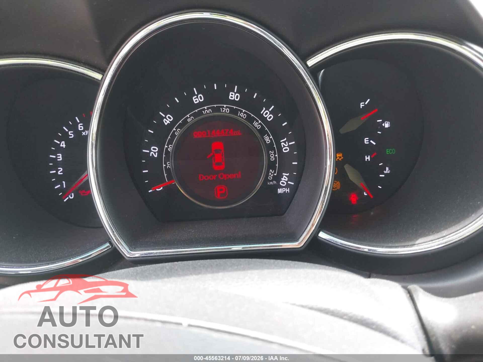 KIA RIO 2013 - KNADN5A39D6233531