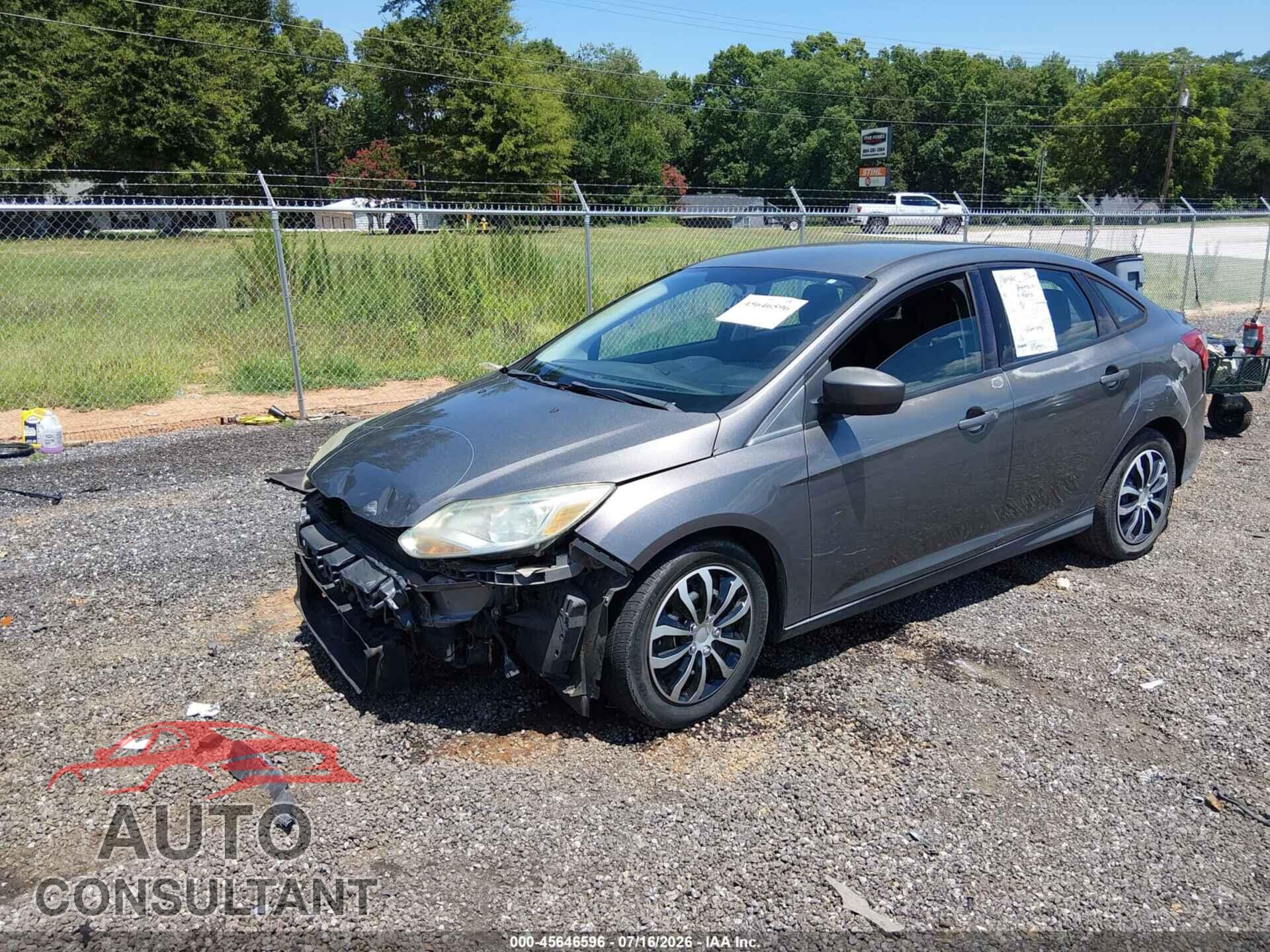 FORD FOCUS 2012 - 1FAHP3F22CL176985