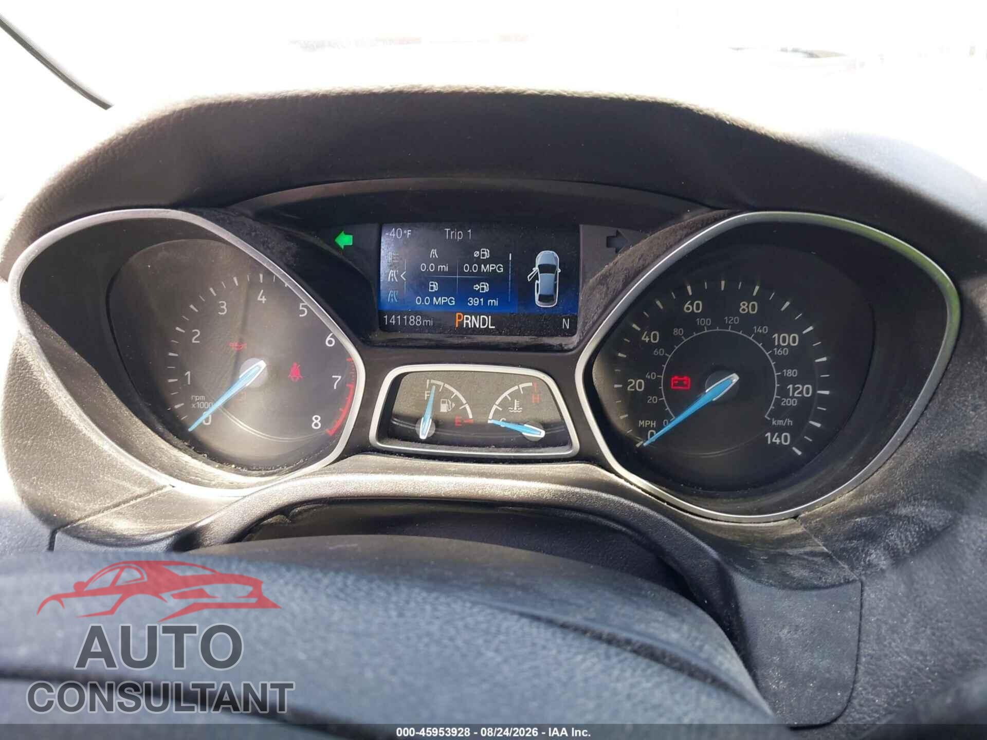 FORD FOCUS 2016 - 1FADP3F22GL202974