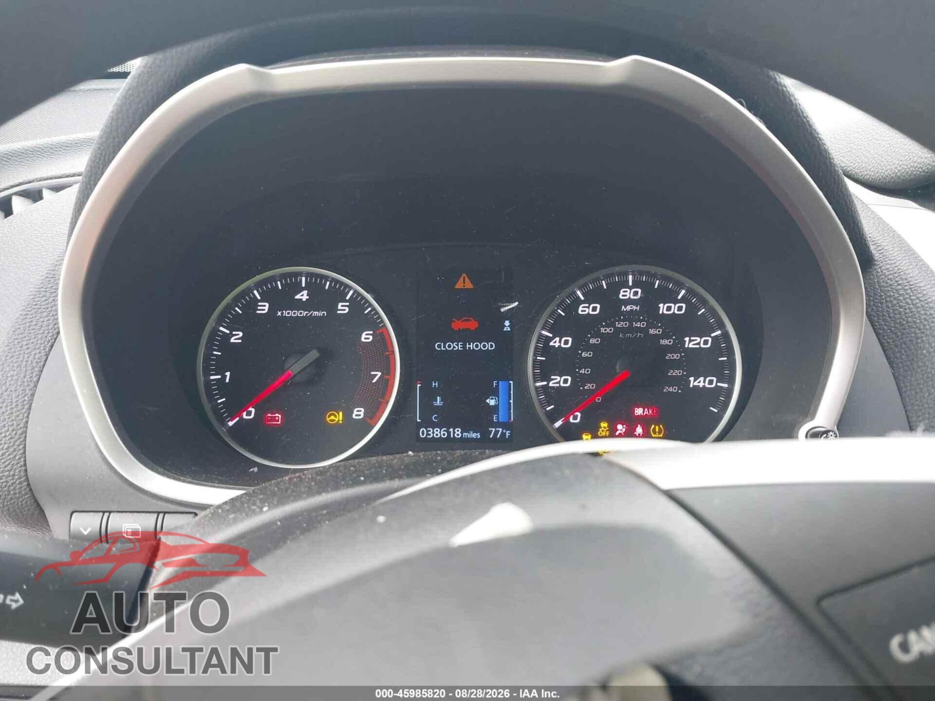 MITSUBISHI ECLIPSE CROSS 2018 - JA4AS3AA7JZ040459