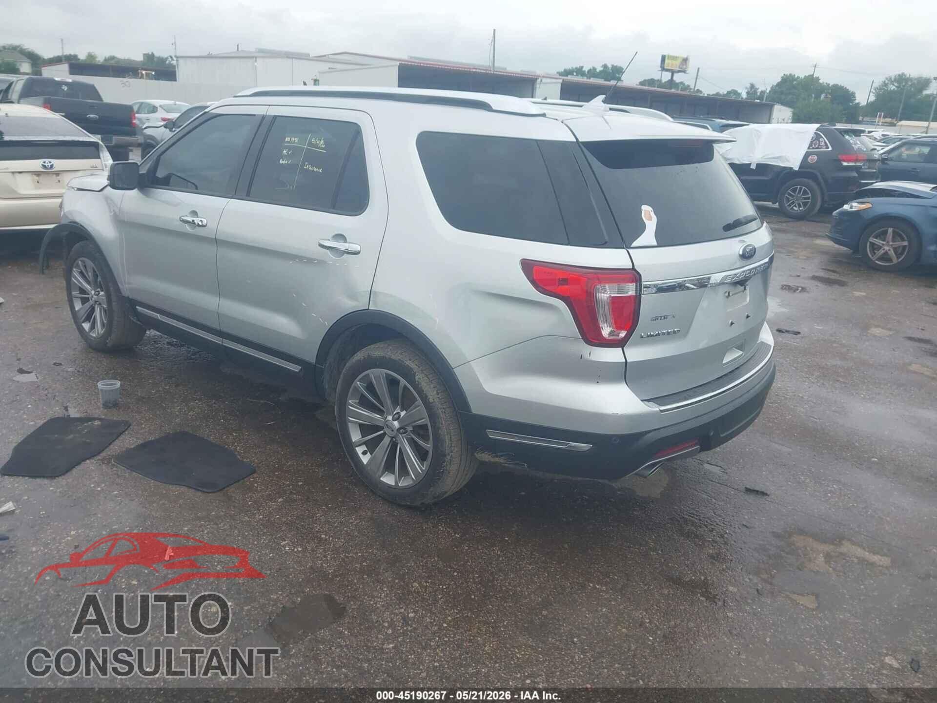 FORD EXPLORER 2018 - 1FM5K7F81JGB33036