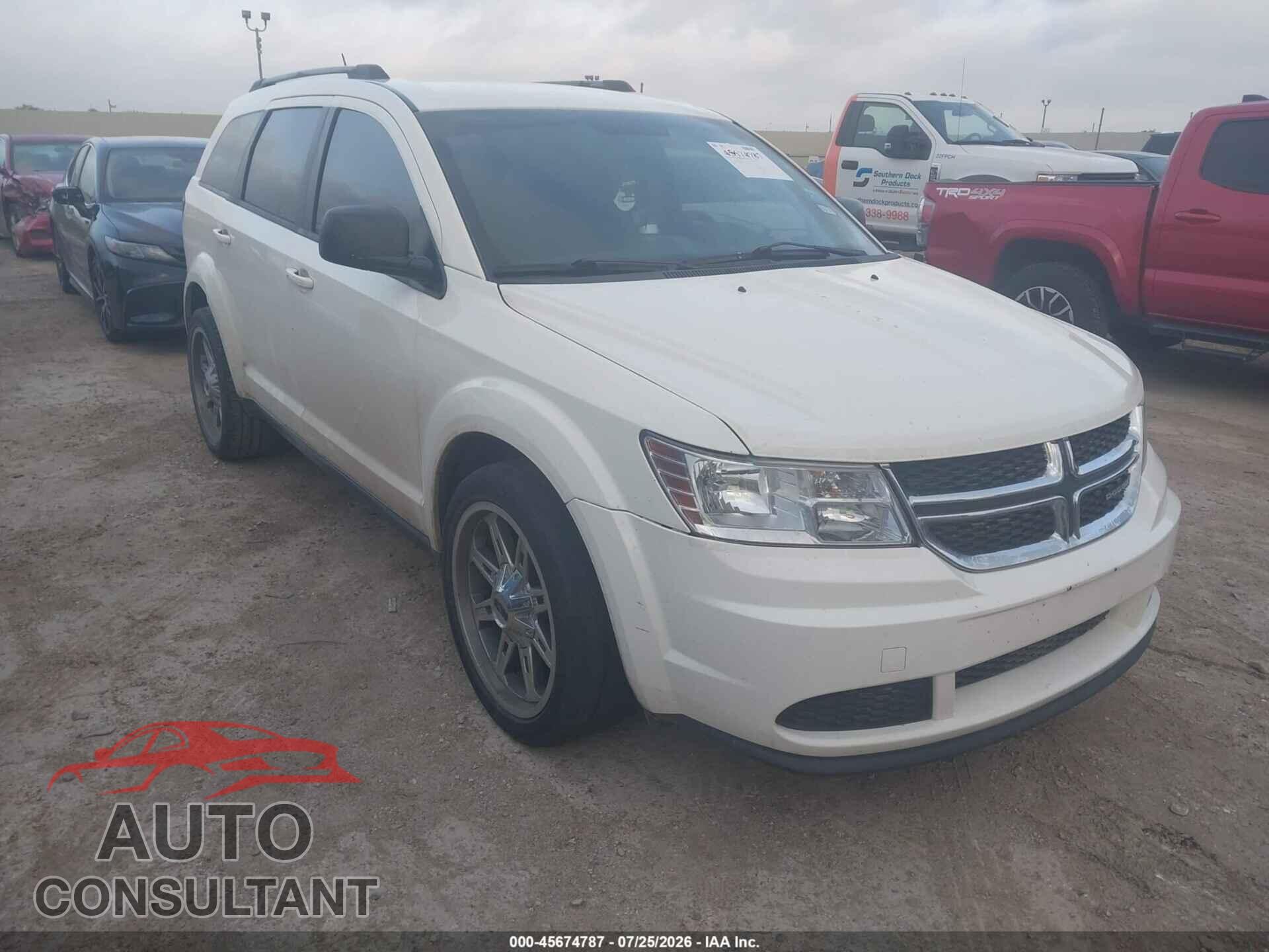 DODGE JOURNEY 2017 - 3C4PDCAB5HT709655