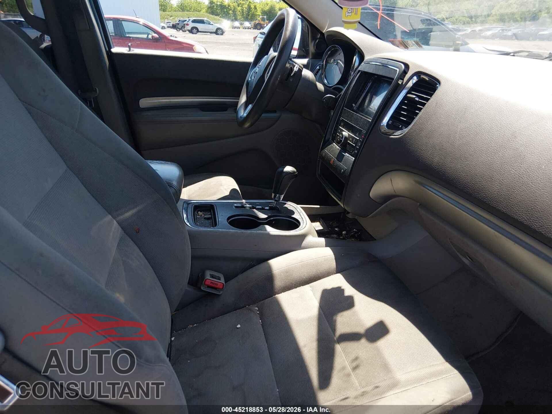 DODGE DURANGO 2011 - 1D4RE2GG6BC624199