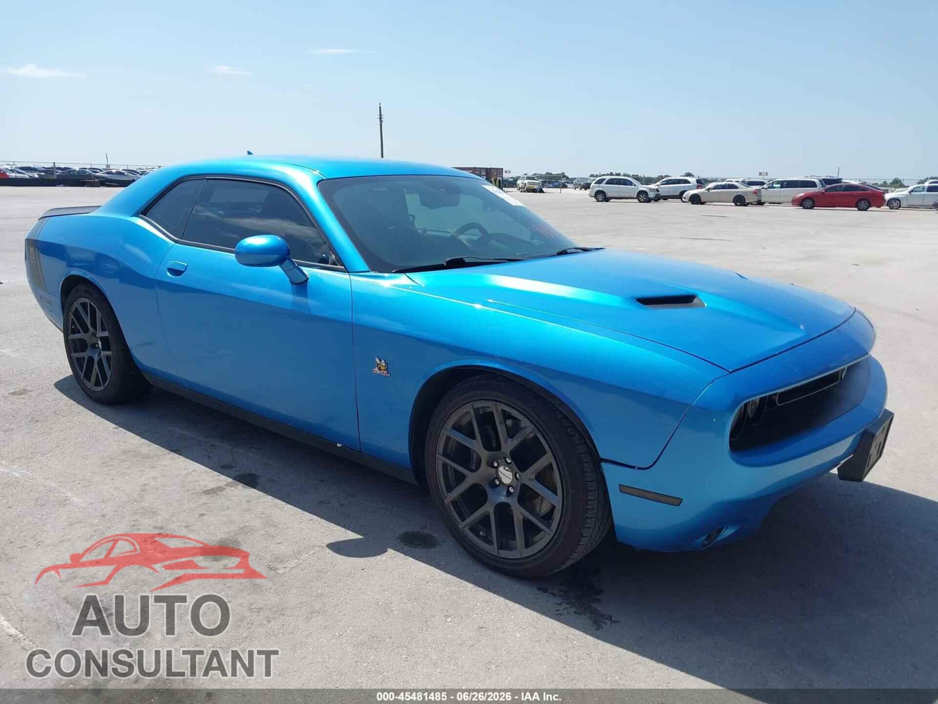 DODGE CHALLENGER 2016 - 2C3CDZFJ2GH213645