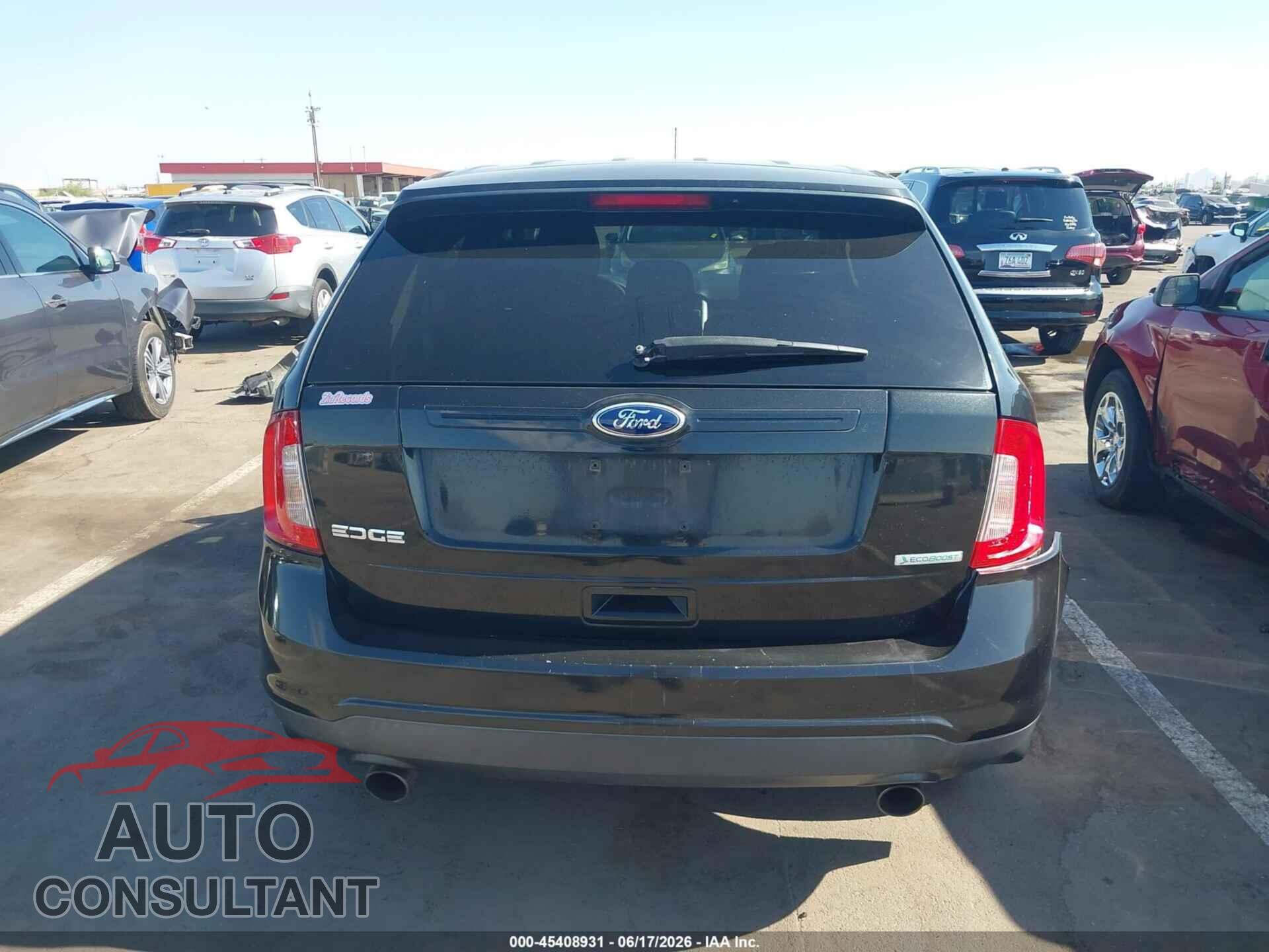 FORD EDGE 2013 - 2FMDK3G99DBC41296