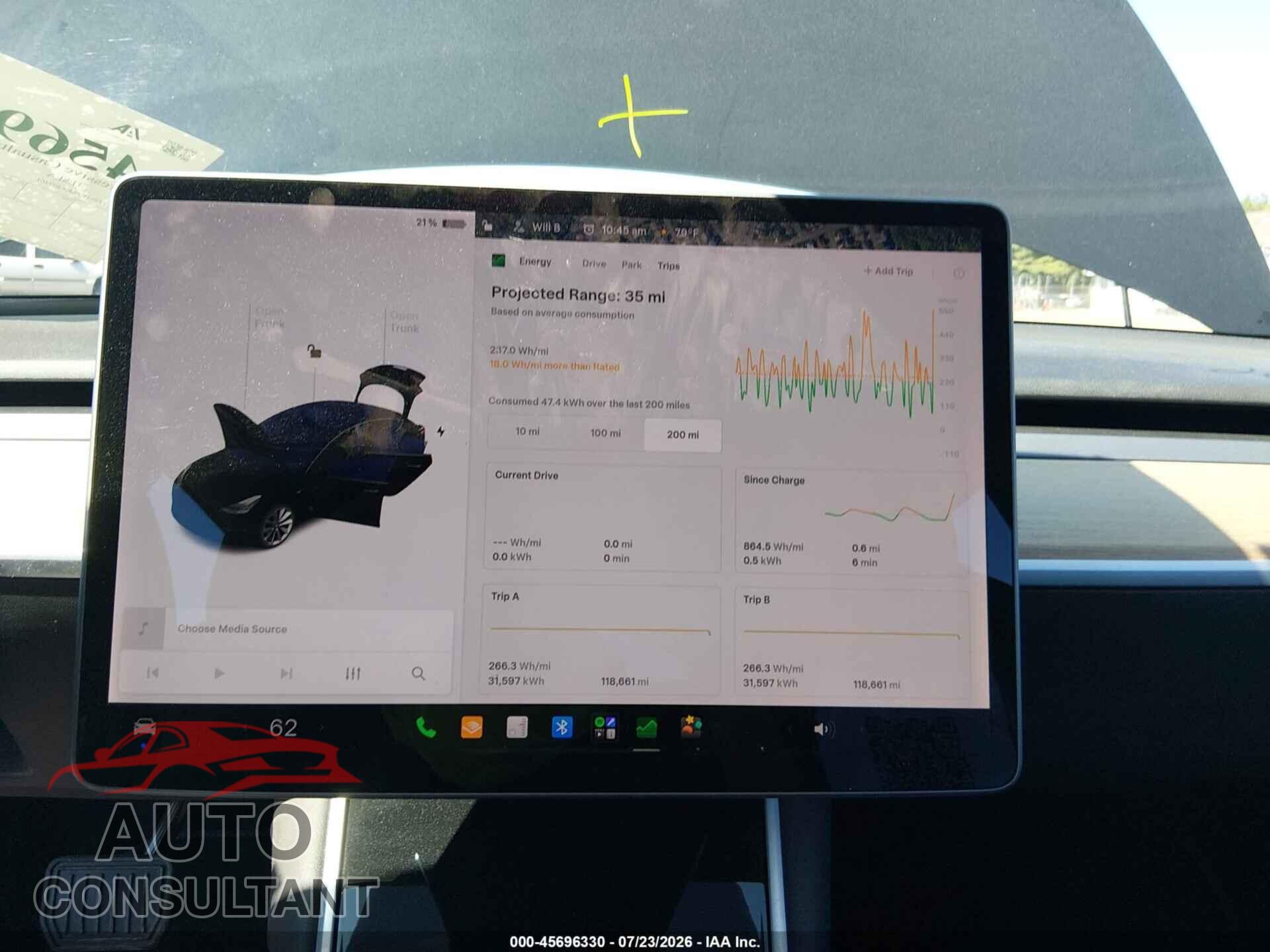 TESLA MODEL 3 2019 - 5YJ3E1EA6KF407461