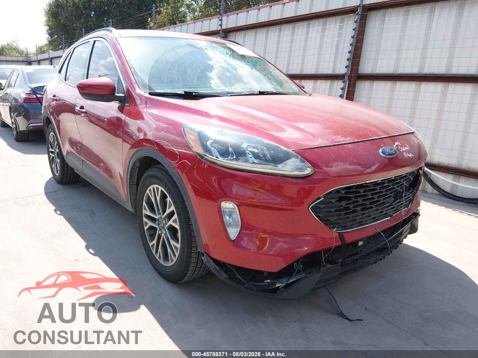 FORD ESCAPE 2020 - 1FMCU0H62LUA54726
