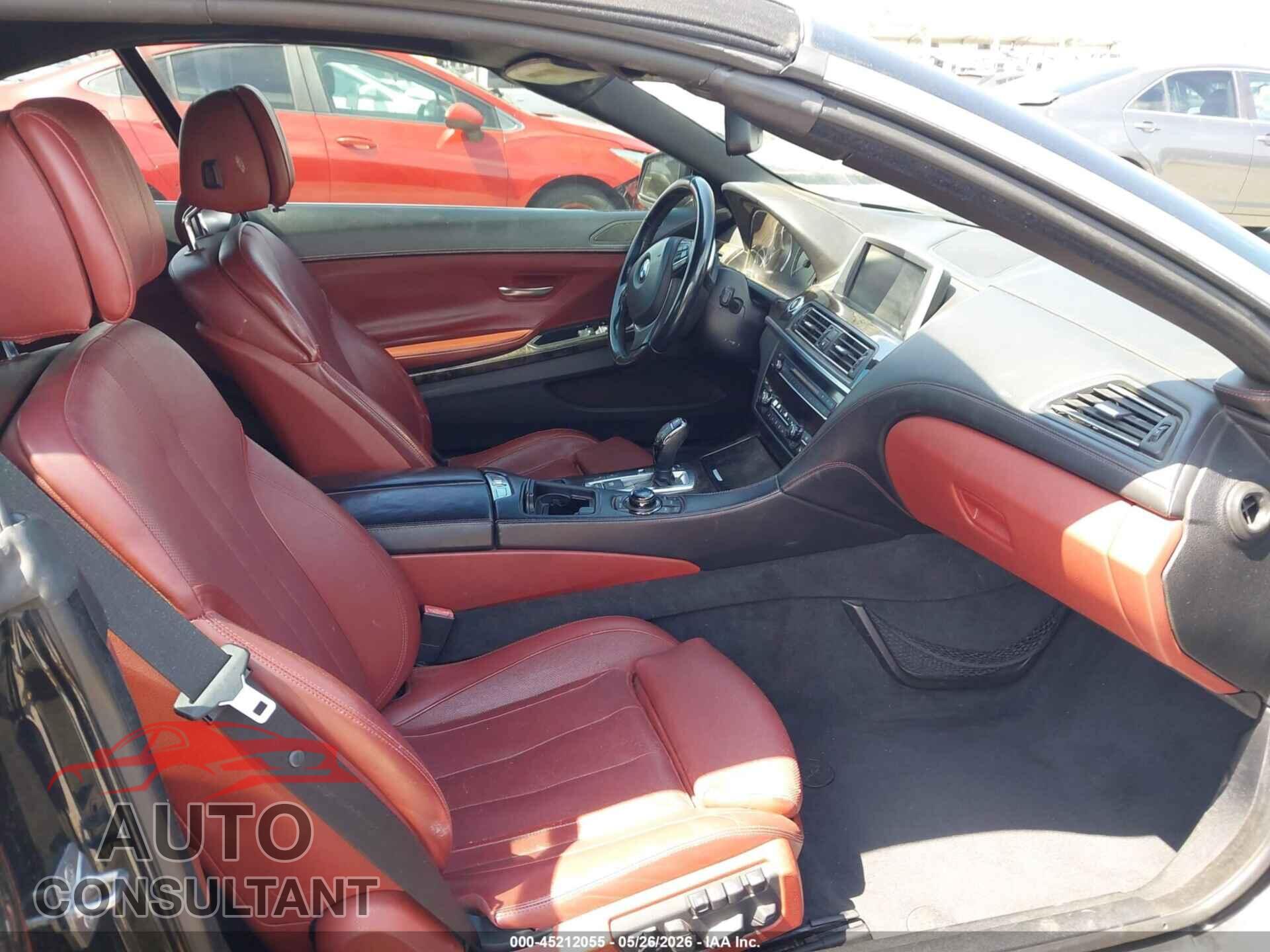 BMW 650I 2012 - WBALZ3C59CDL71602