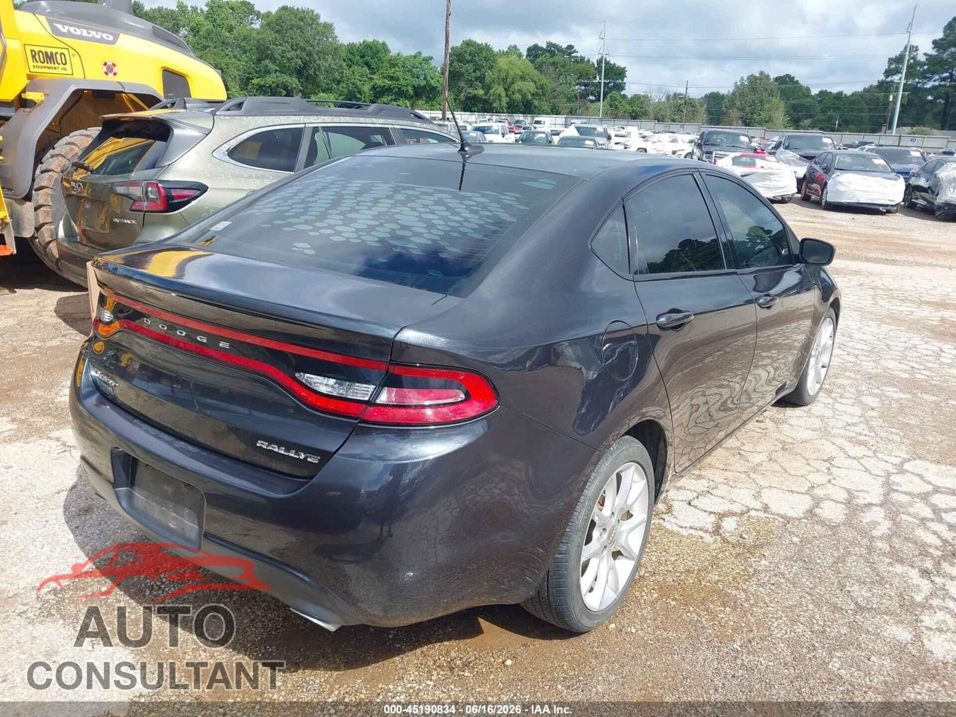 DODGE DART 2013 - 1C3CDFBAXDD259043