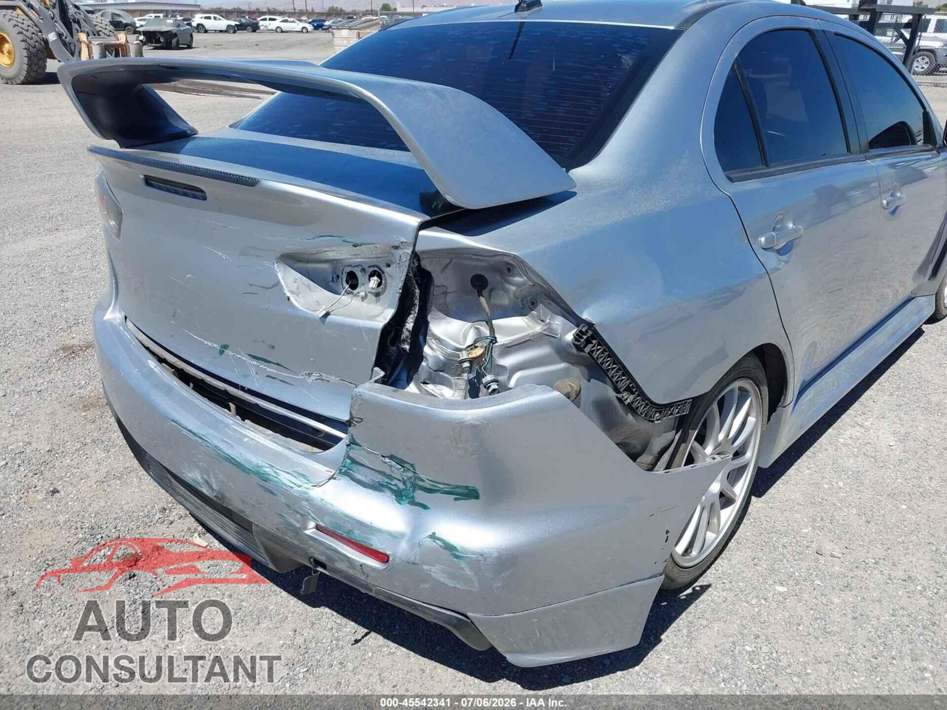 MITSUBISHI LANCER EVOLUTION 2015 - JA32W8FV8FU006606