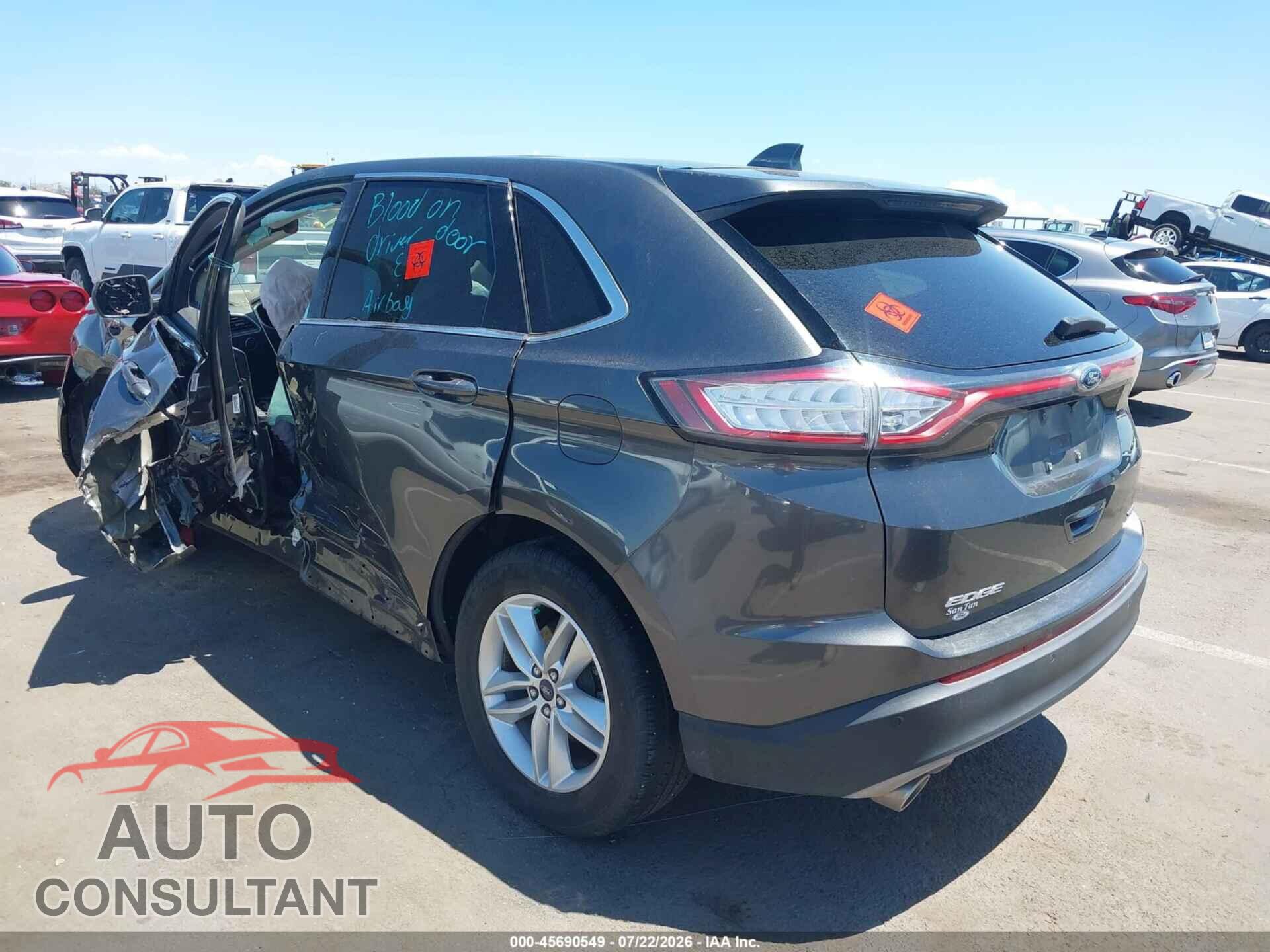FORD EDGE 2017 - 2FMPK3J80HBB79936