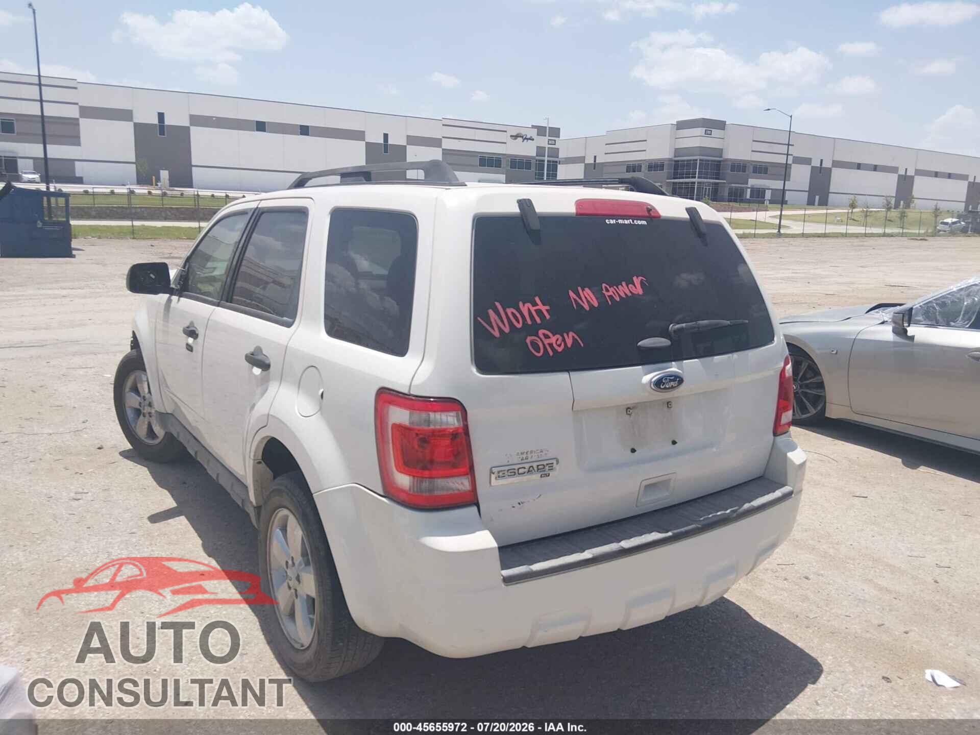 FORD ESCAPE 2012 - 1FMCU0D76CKB30829