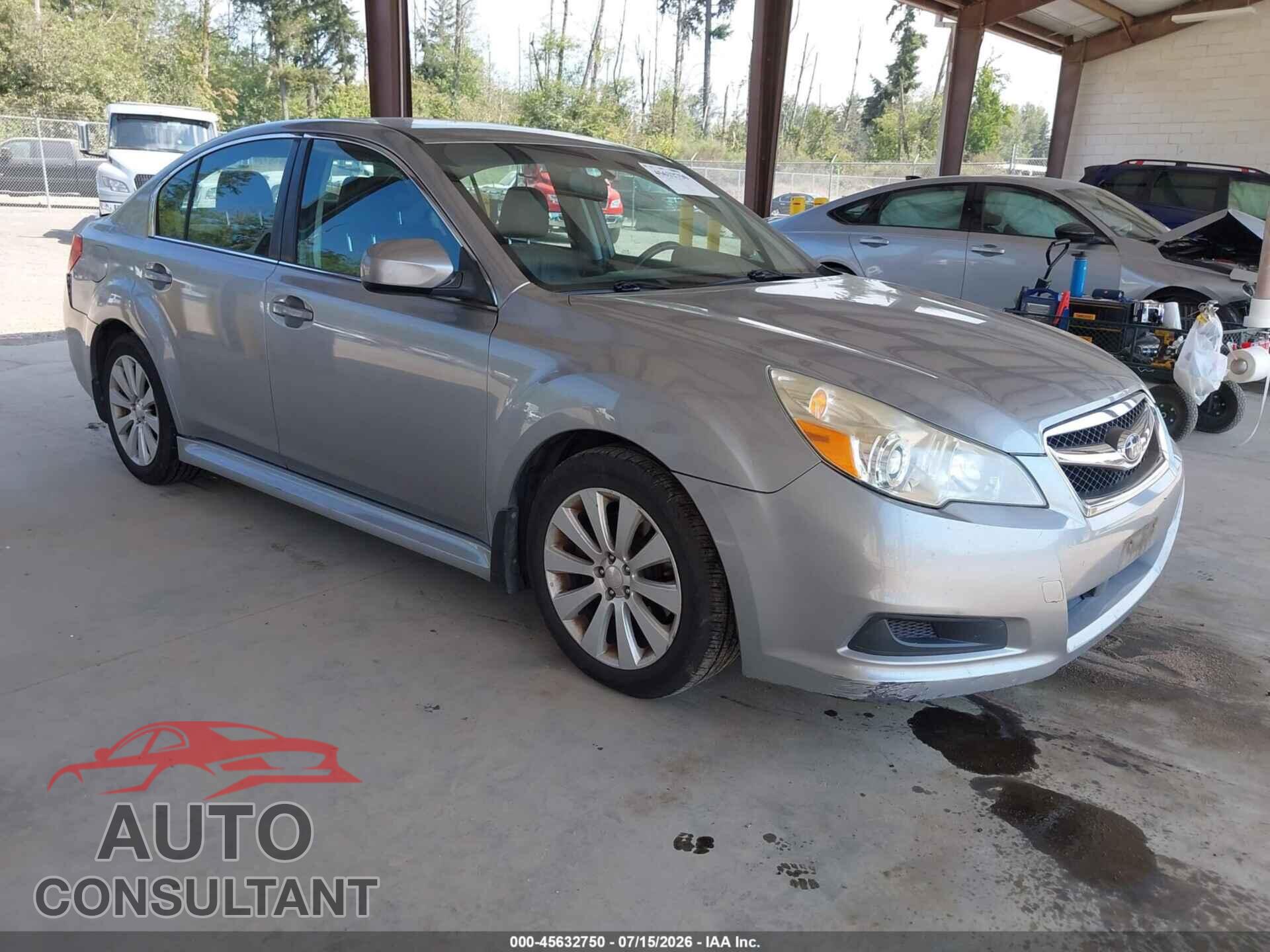 SUBARU LEGACY 2011 - 4S3BMDK61B2227047