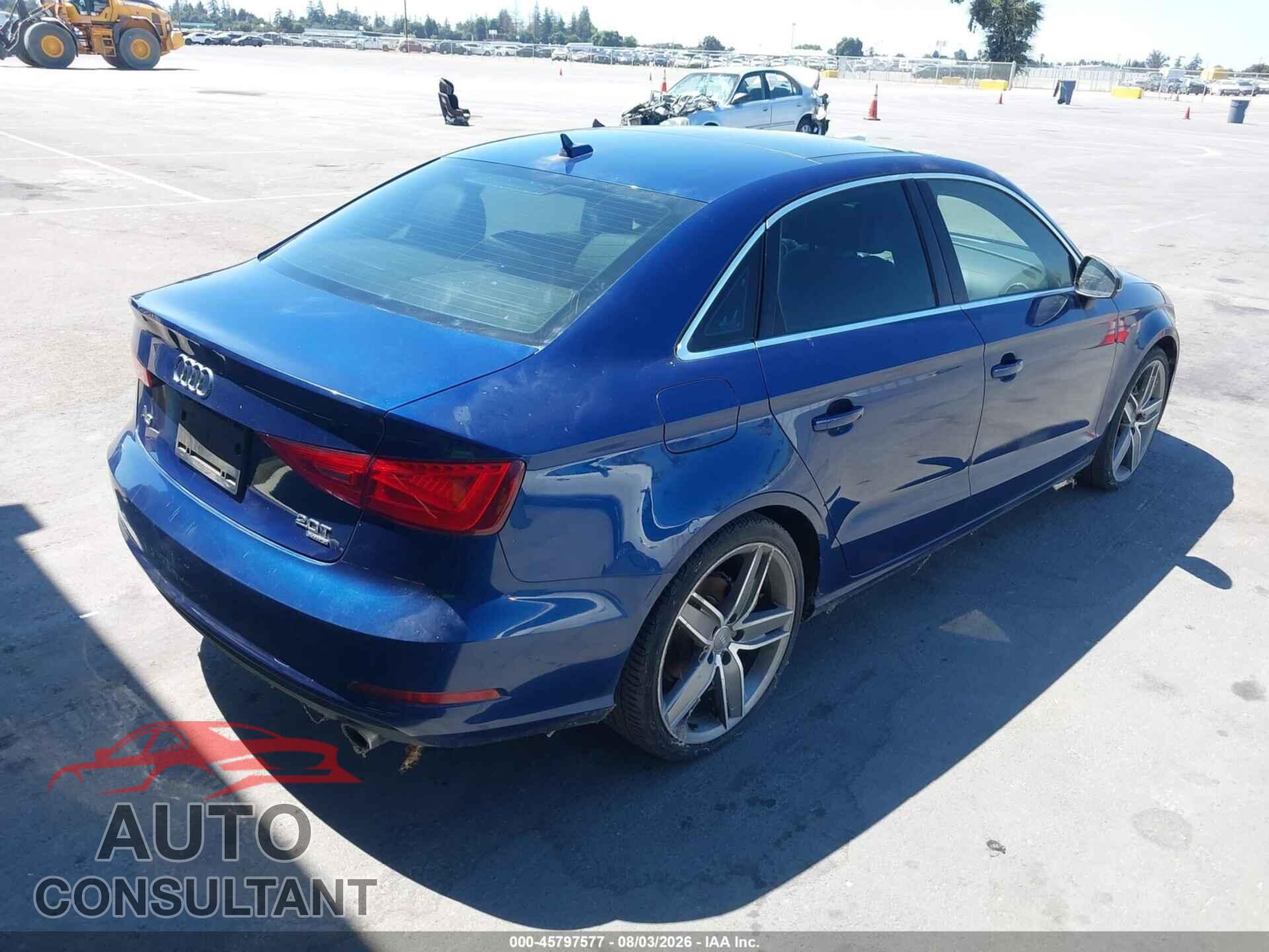 AUDI A3 2015 - WAUEFGFF0F1037669