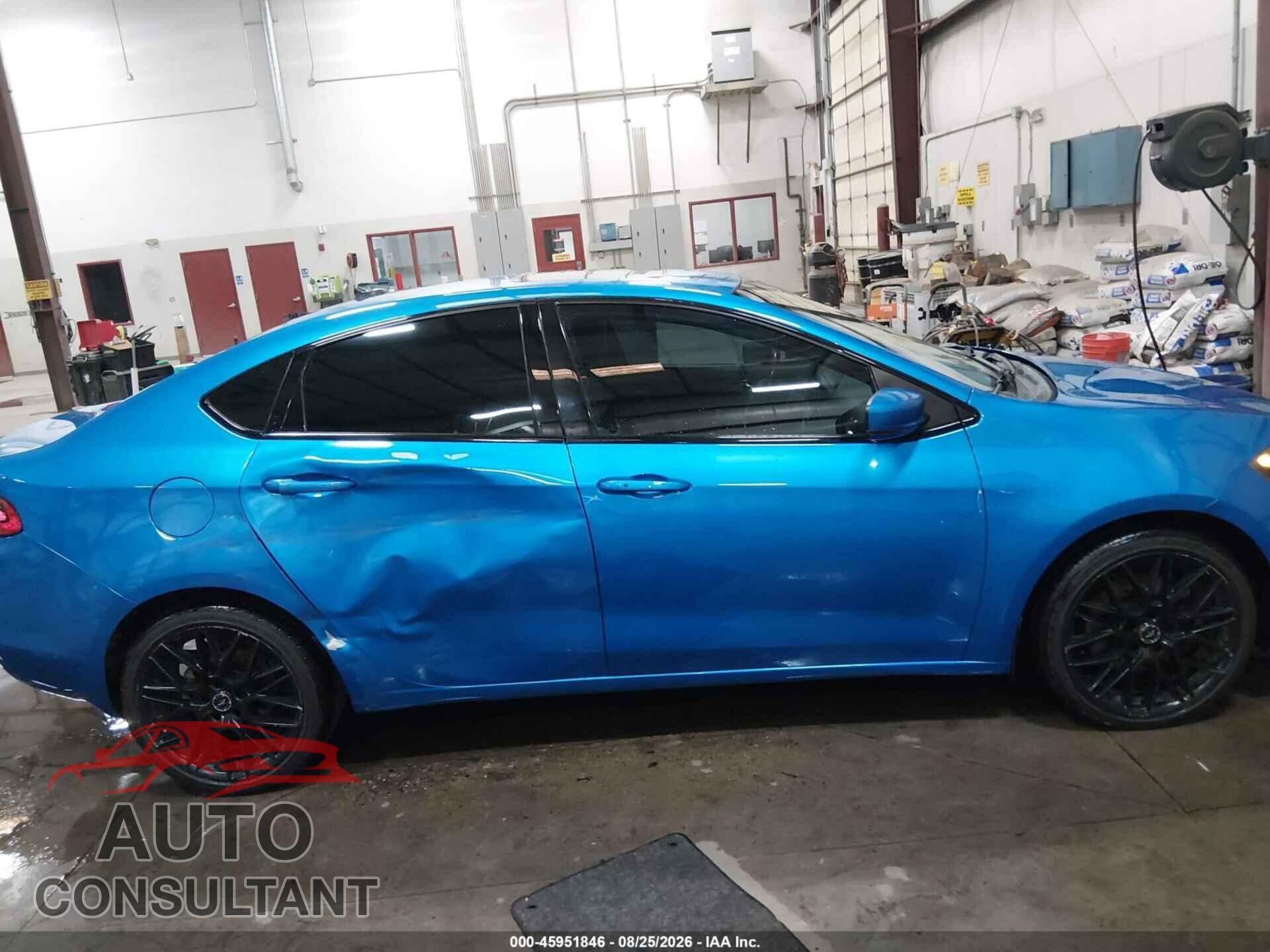 DODGE DART 2015 - 1C3CDFEB6FD368980