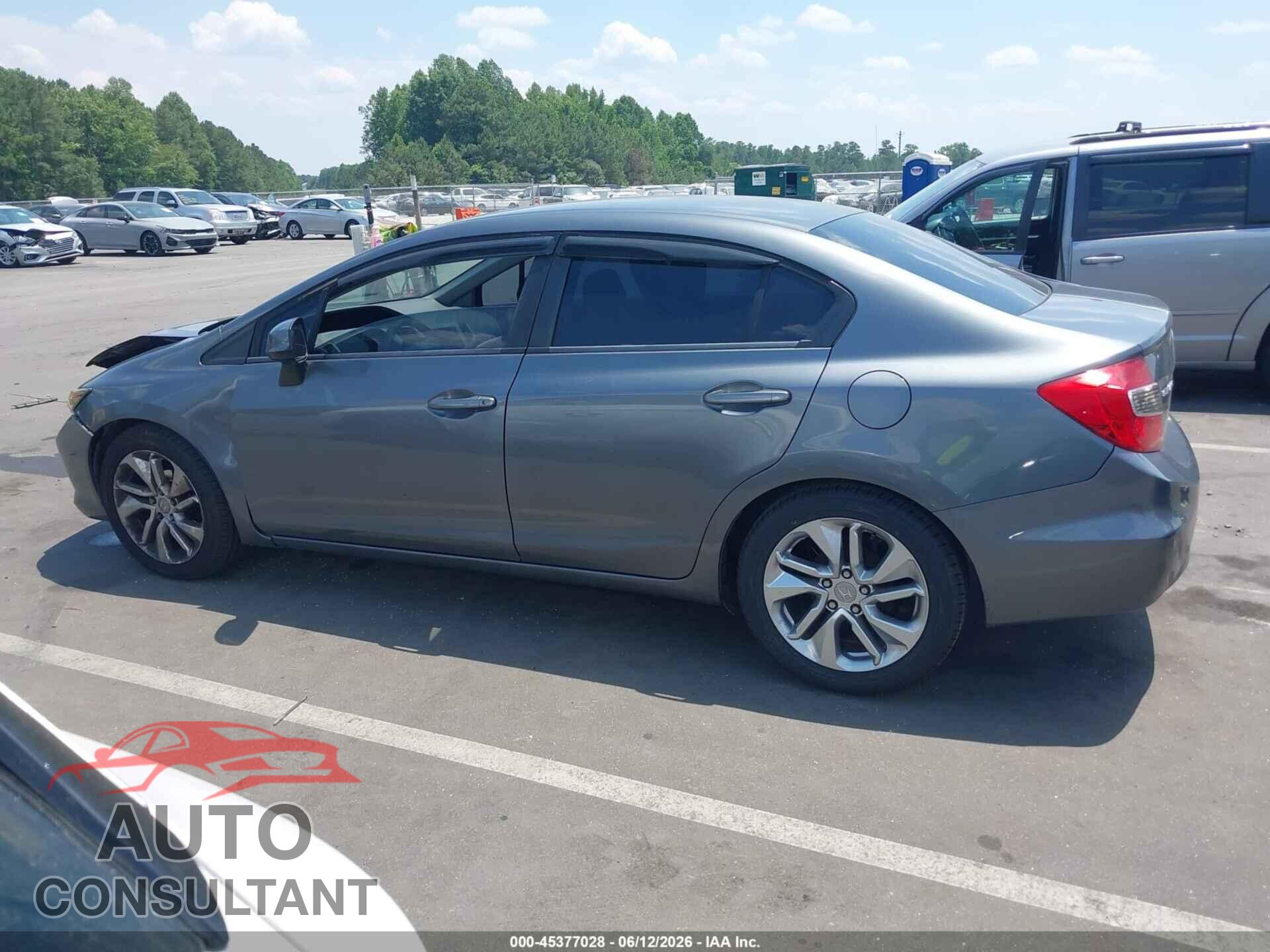 HONDA CIVIC 2012 - 19XFB2F53CE104576