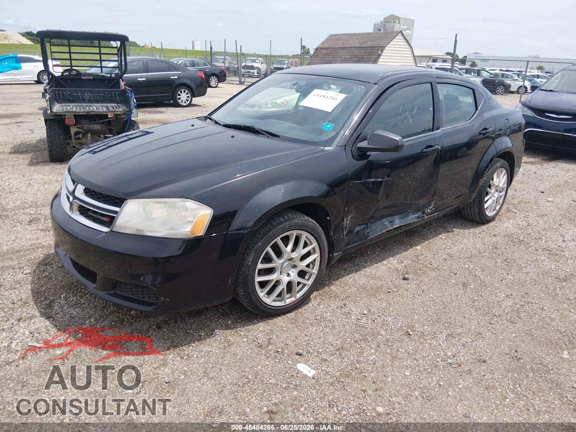 DODGE AVENGER 2013 - 1C3CDZAB0DN531136