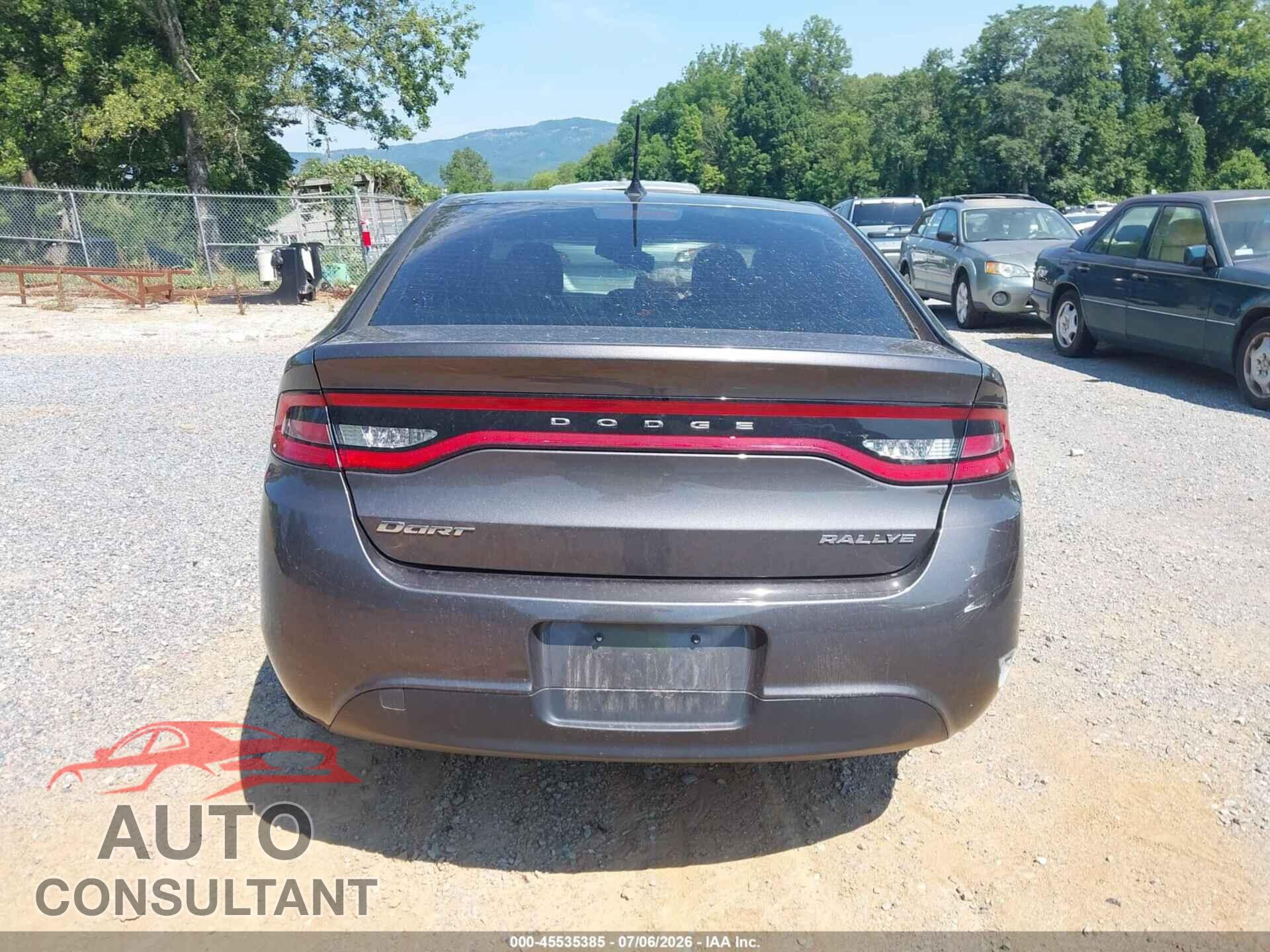 DODGE DART 2016 - 1C3CDFFA3GD797002