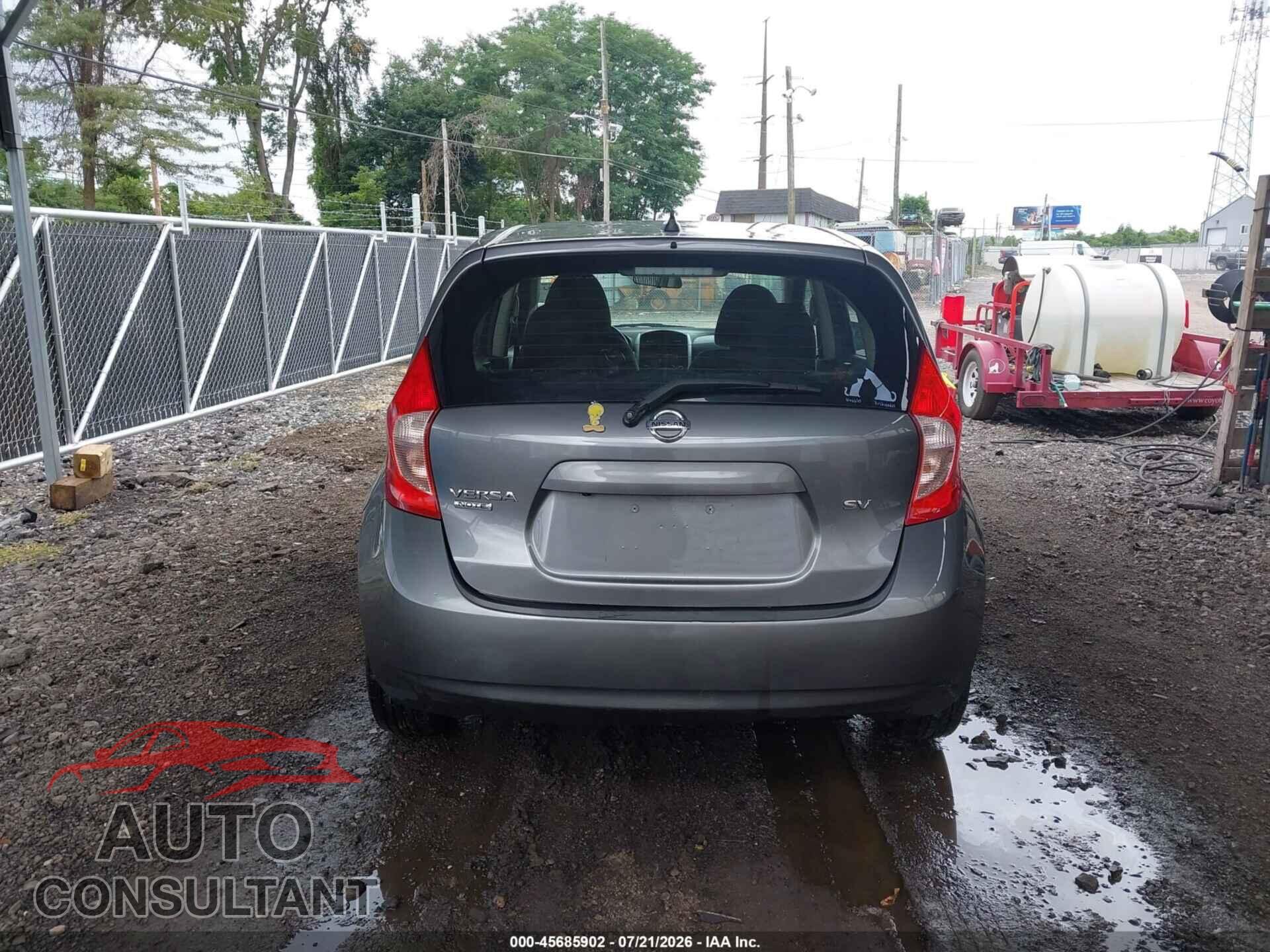 NISSAN VERSA NOTE 2016 - 3N1CE2CP9GL408256