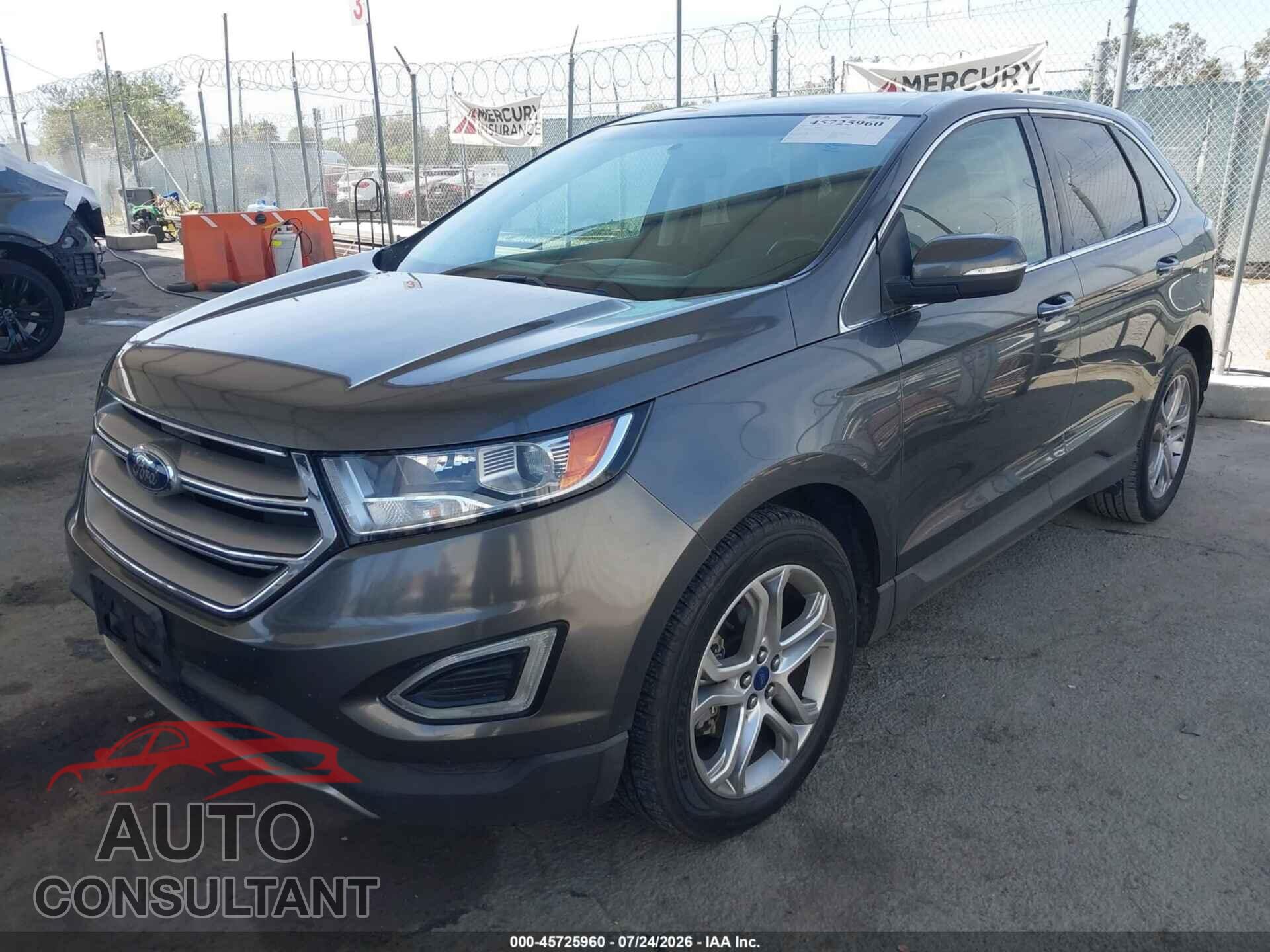 FORD EDGE 2015 - 2FMTK3K92FBC34535