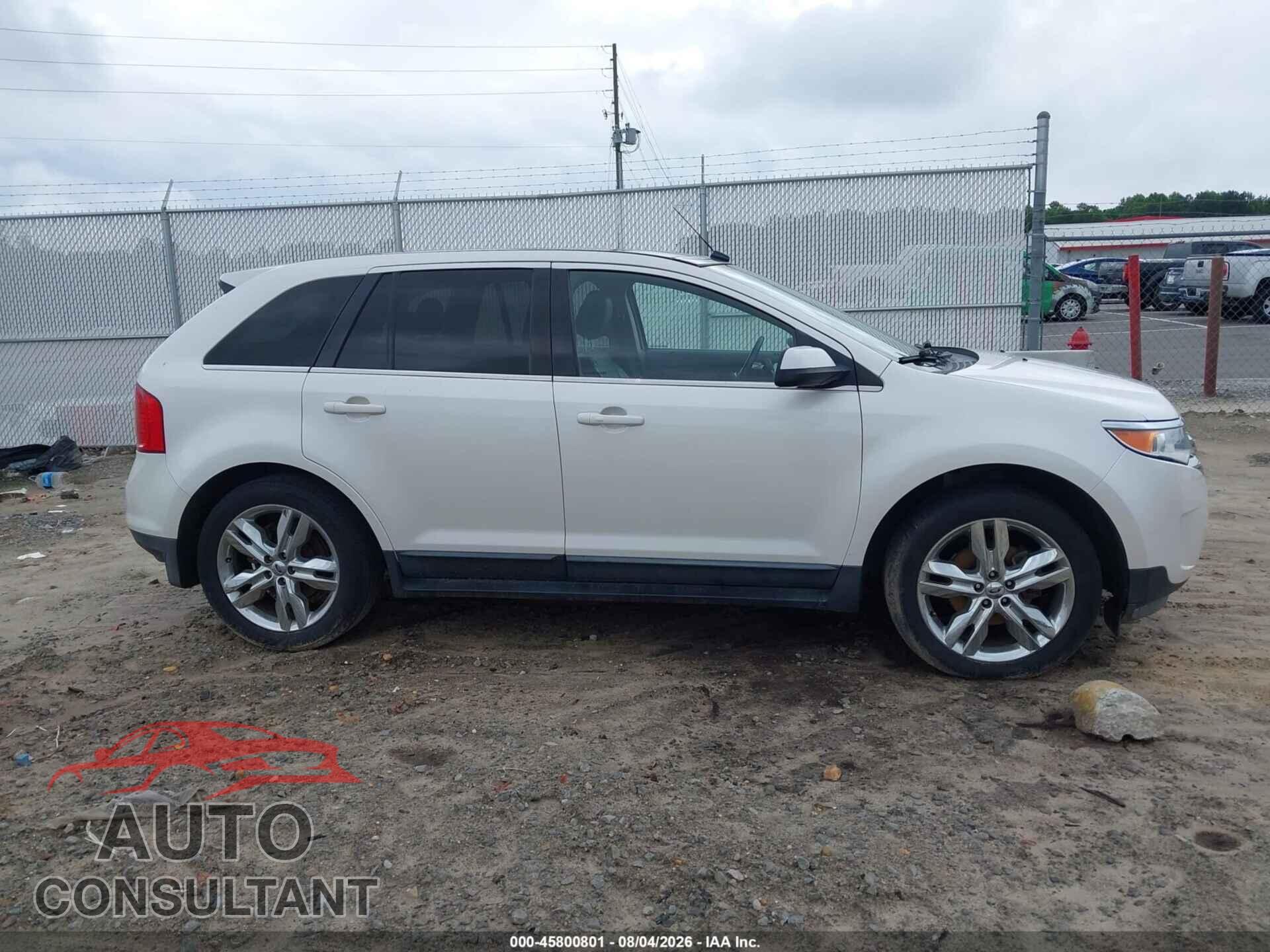 FORD EDGE 2012 - 2FMDK3K91CBA58660