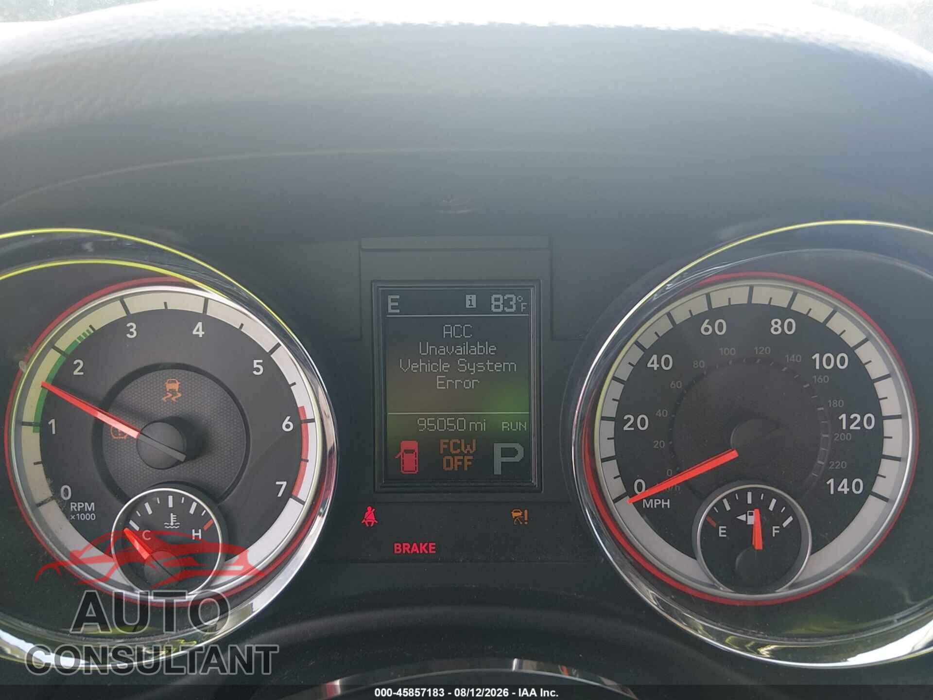 DODGE DURANGO 2012 - 1C4SDHET8CC240205