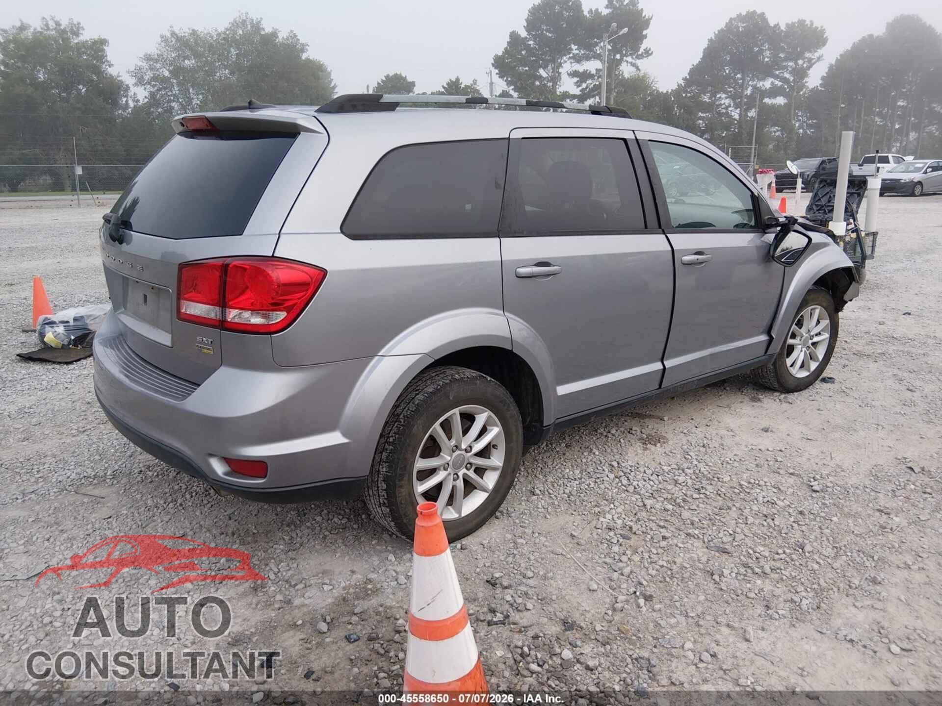 DODGE JOURNEY 2017 - 3C4PDCBG6HT589617