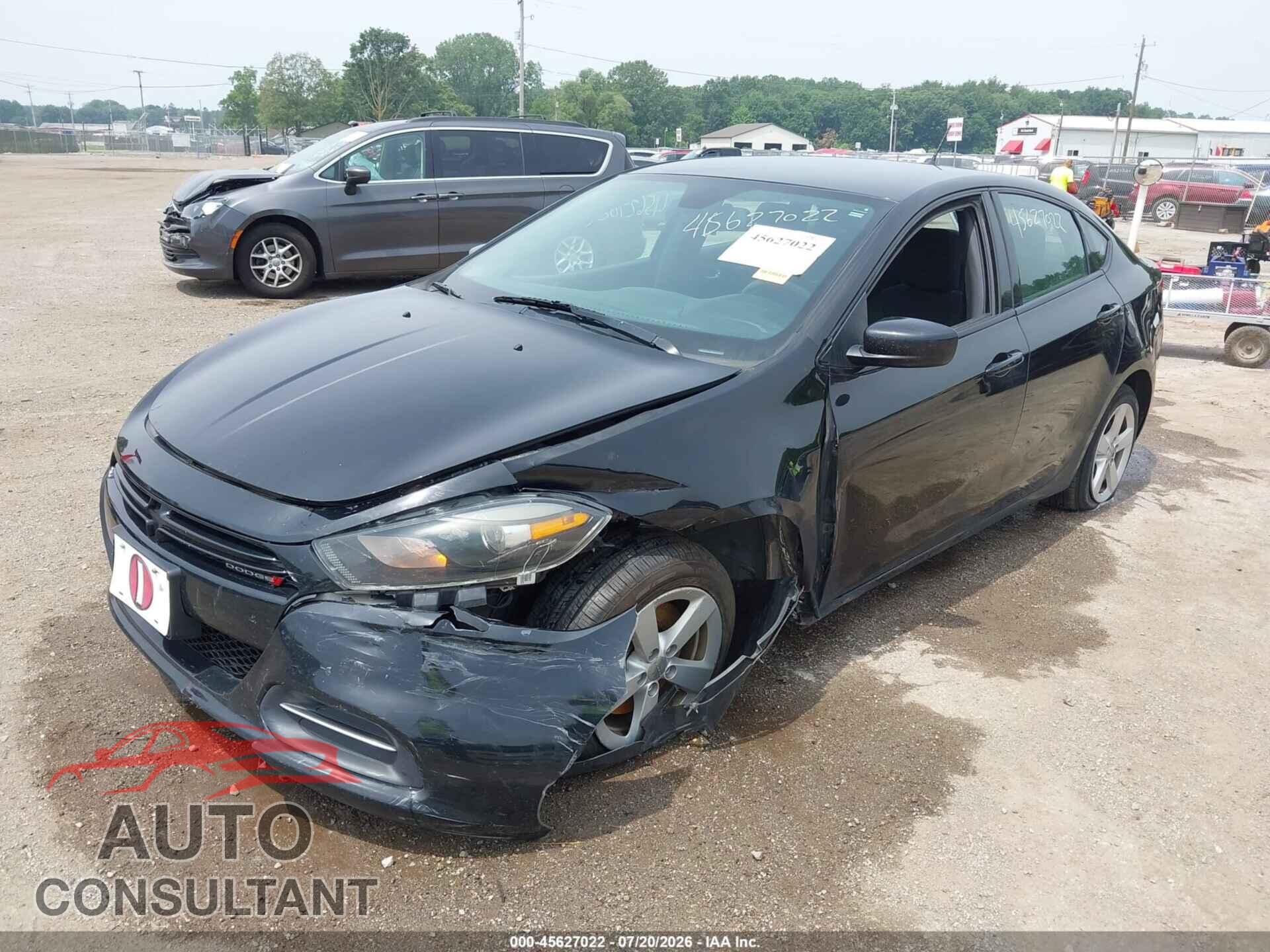 DODGE DART 2015 - 1C3CDFBBXFD200053