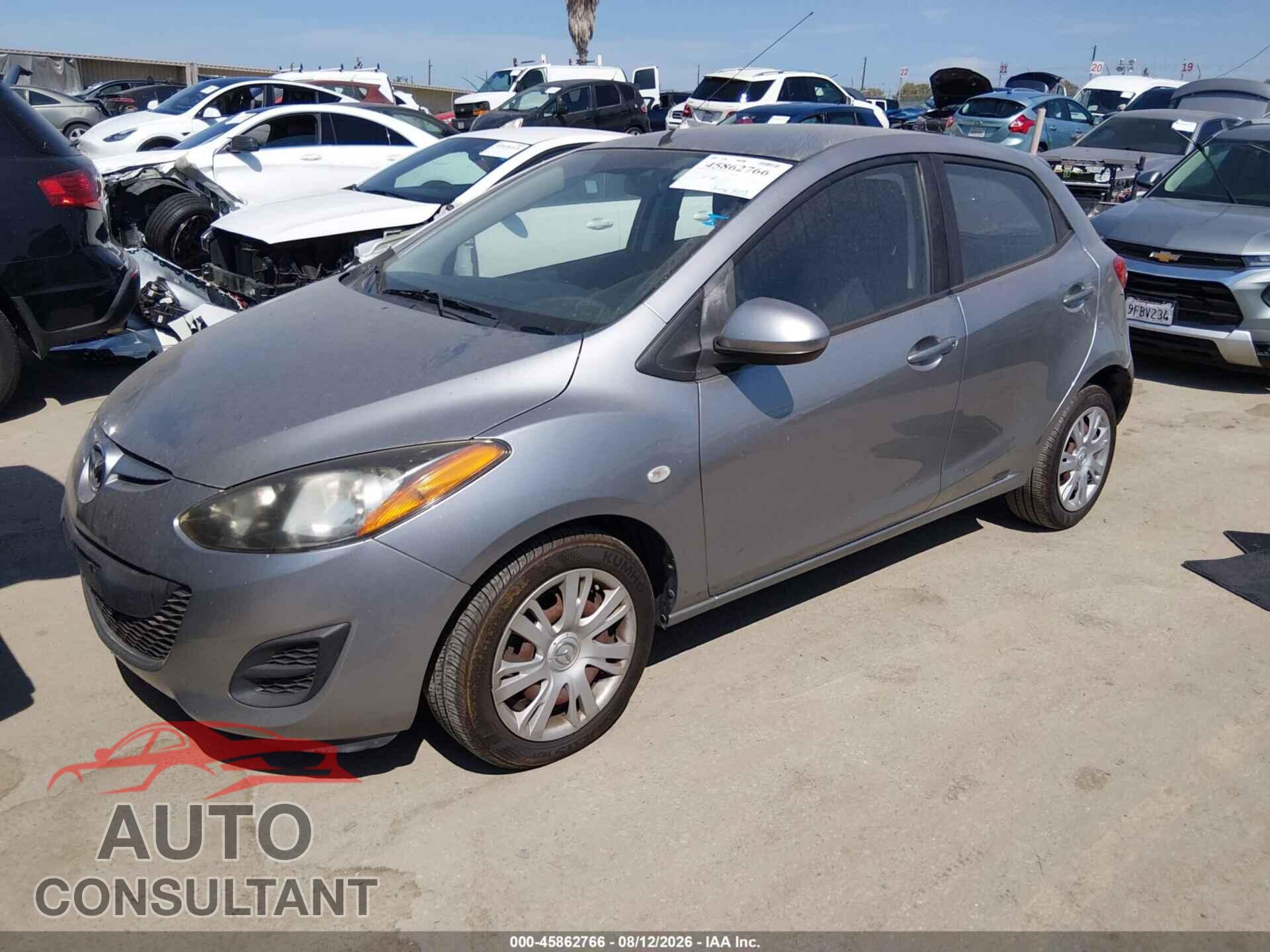 MAZDA MAZDA2 2013 - JM1DE1KY8D0153047