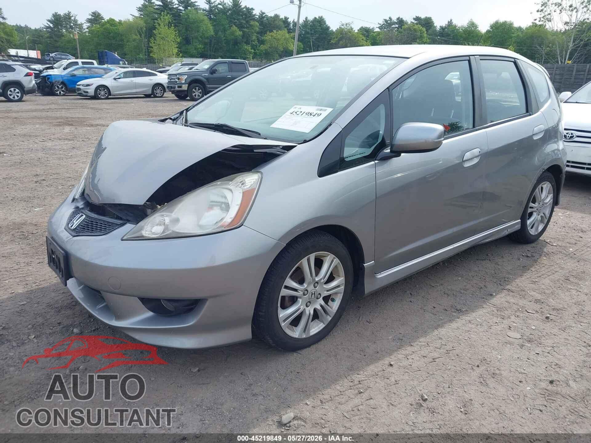 HONDA FIT 2009 - JHMGE87489S068392
