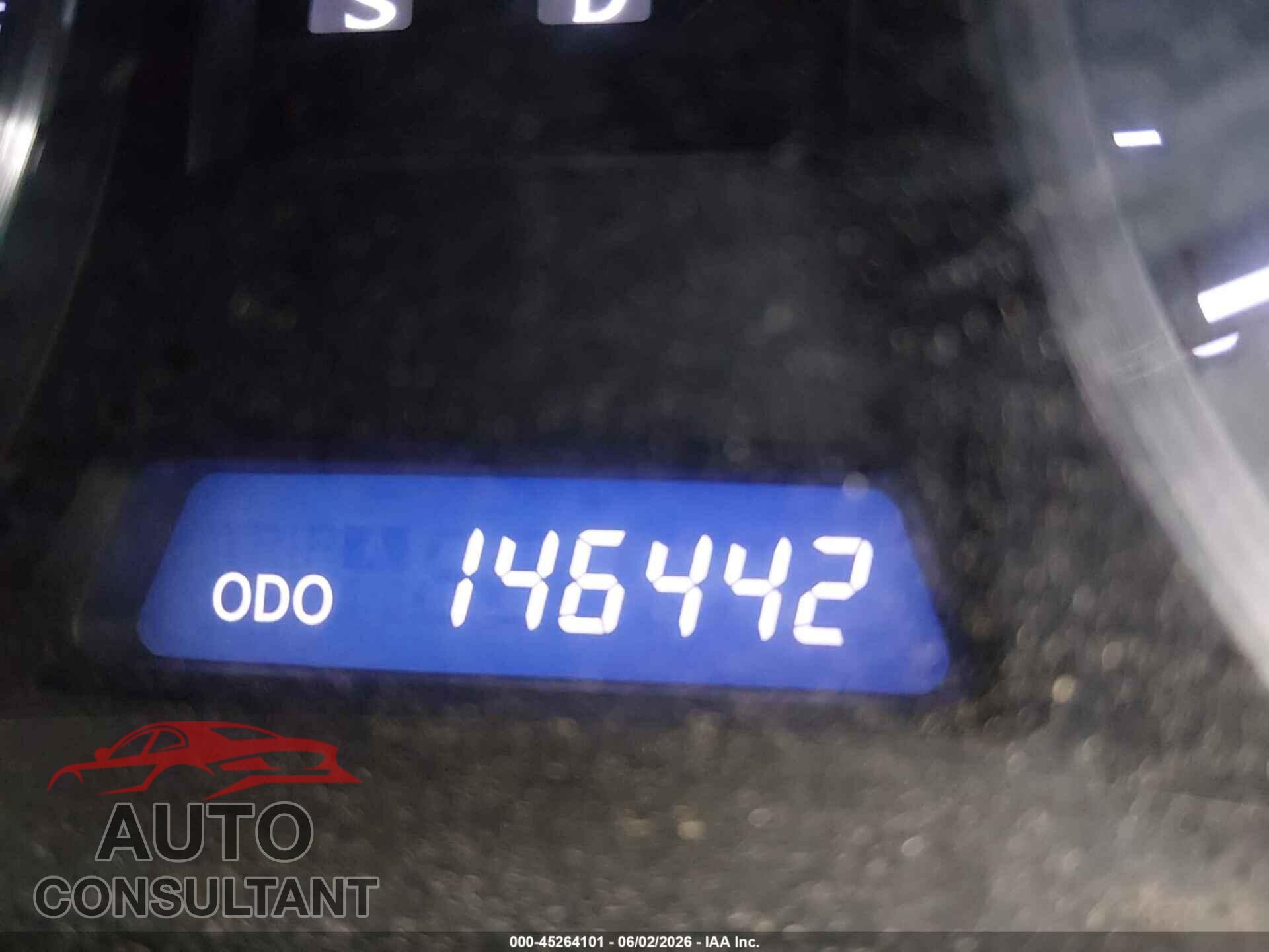 LEXUS IS 250 2011 - JTHCF5C20B5052576