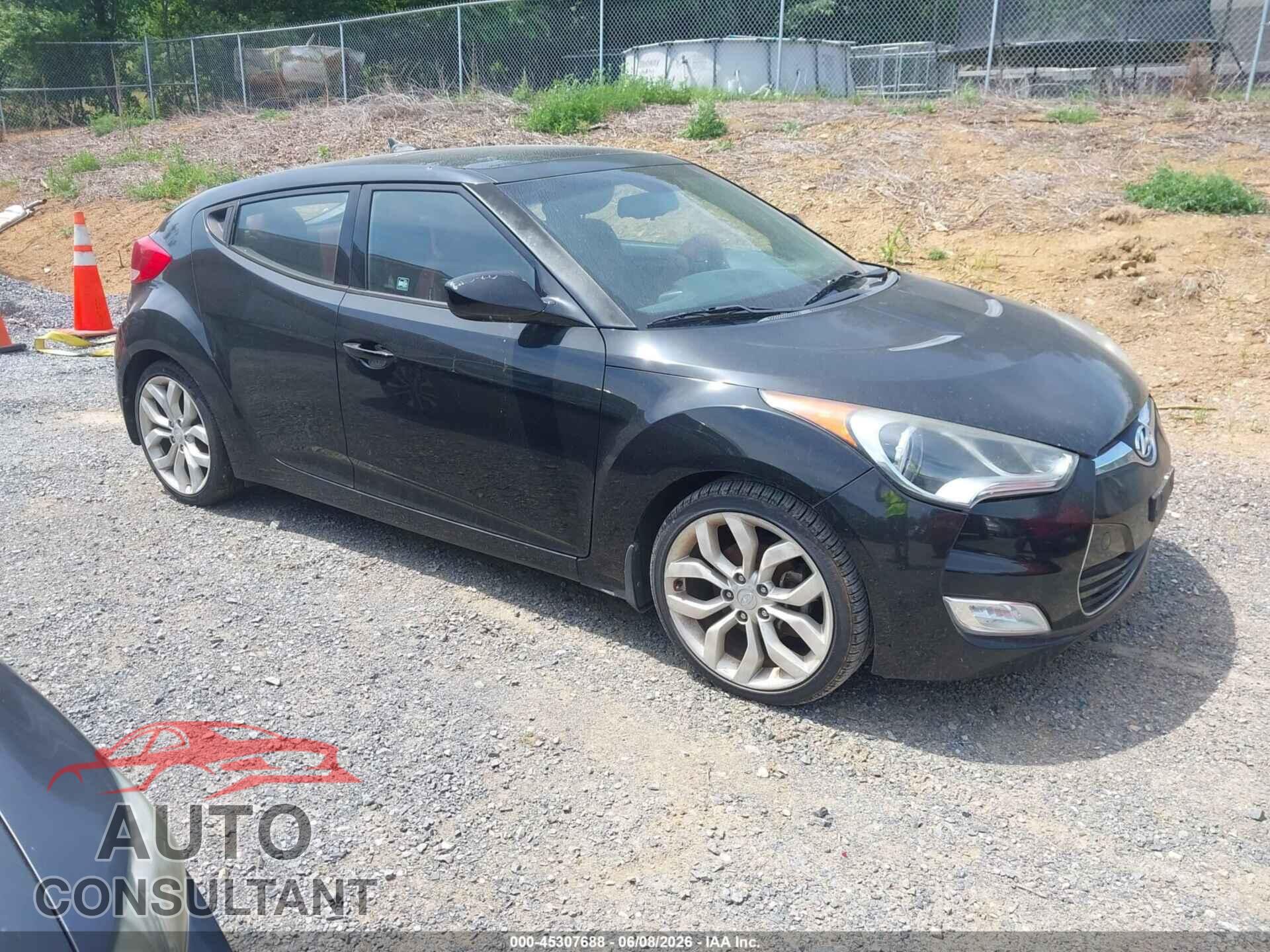 HYUNDAI VELOSTER 2013 - KMHTC6AD7DU165644