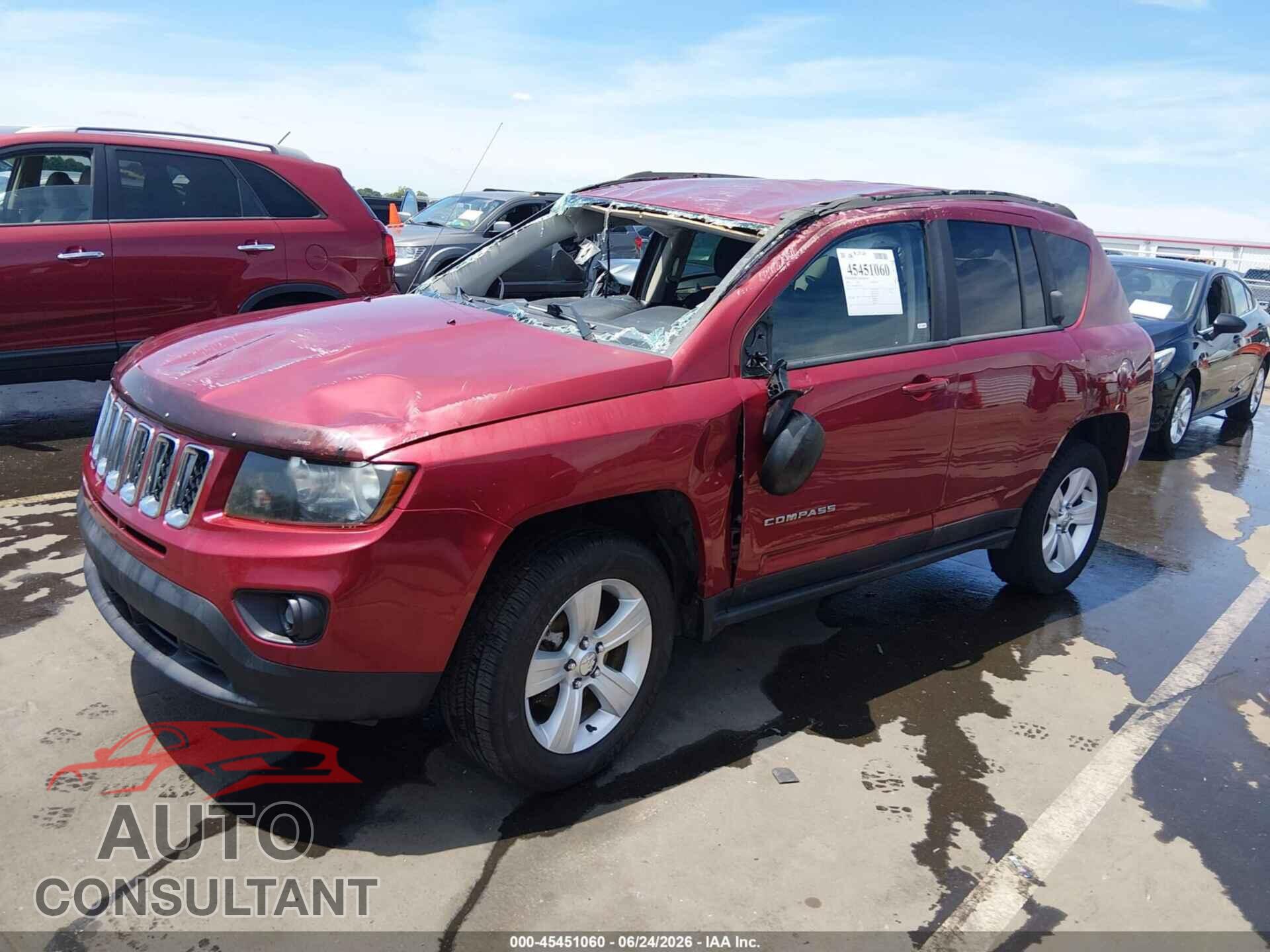 JEEP COMPASS 2014 - 1C4NJDBB8ED621382