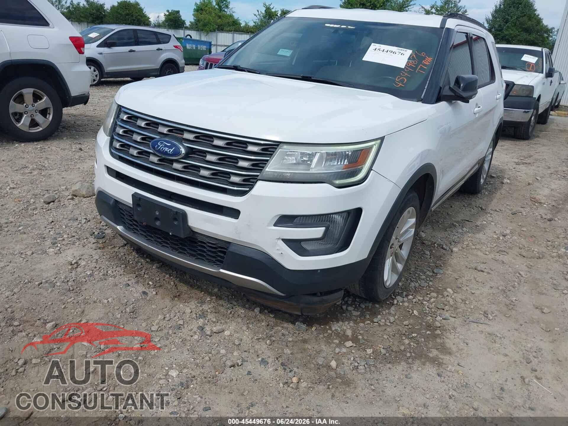 FORD EXPLORER 2017 - 1FM5K7D80HGC36820