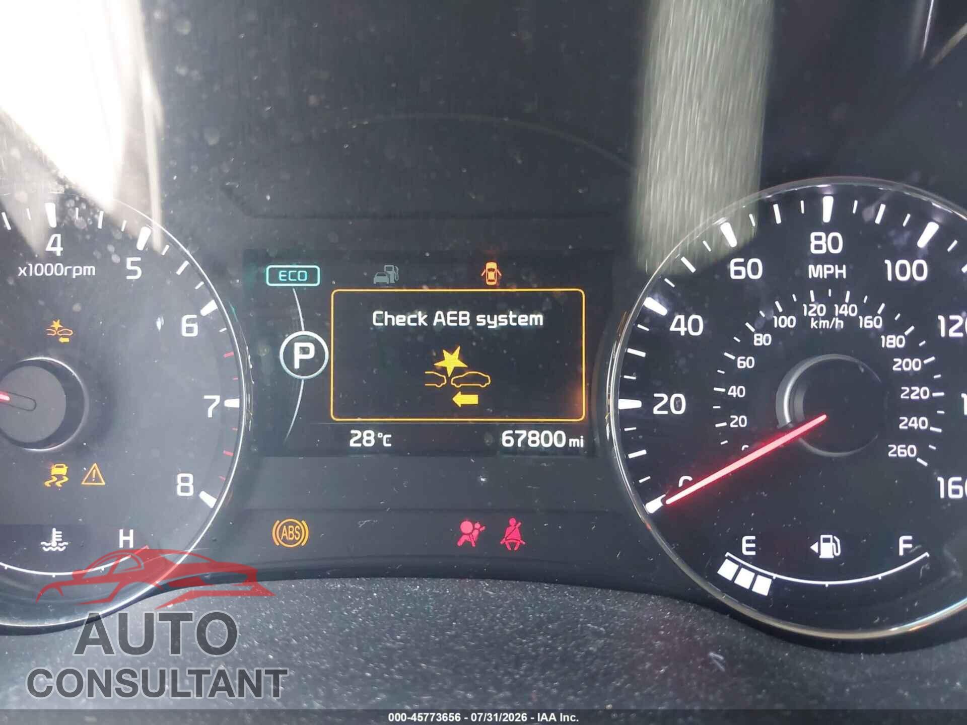 KIA FORTE 2017 - 3KPFL4A76HE102765