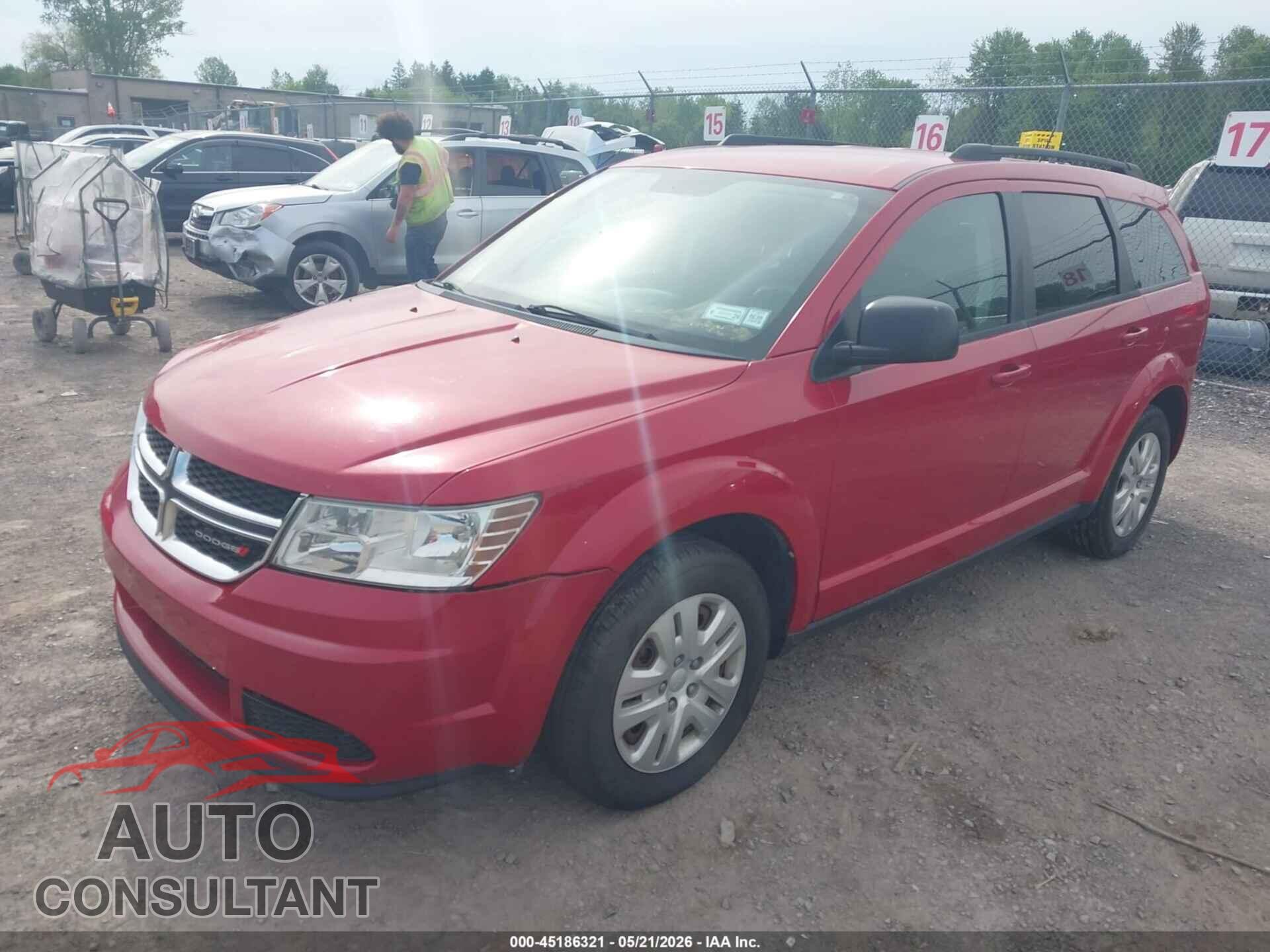 DODGE JOURNEY 2016 - 3C4PDCAB7GT222732