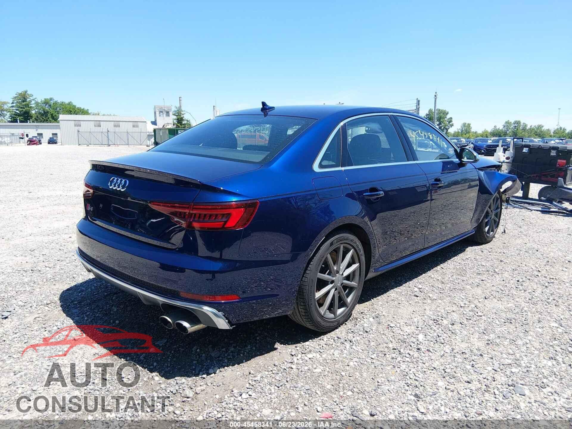 AUDI S4 2019 - WAUC4AF41KA002111
