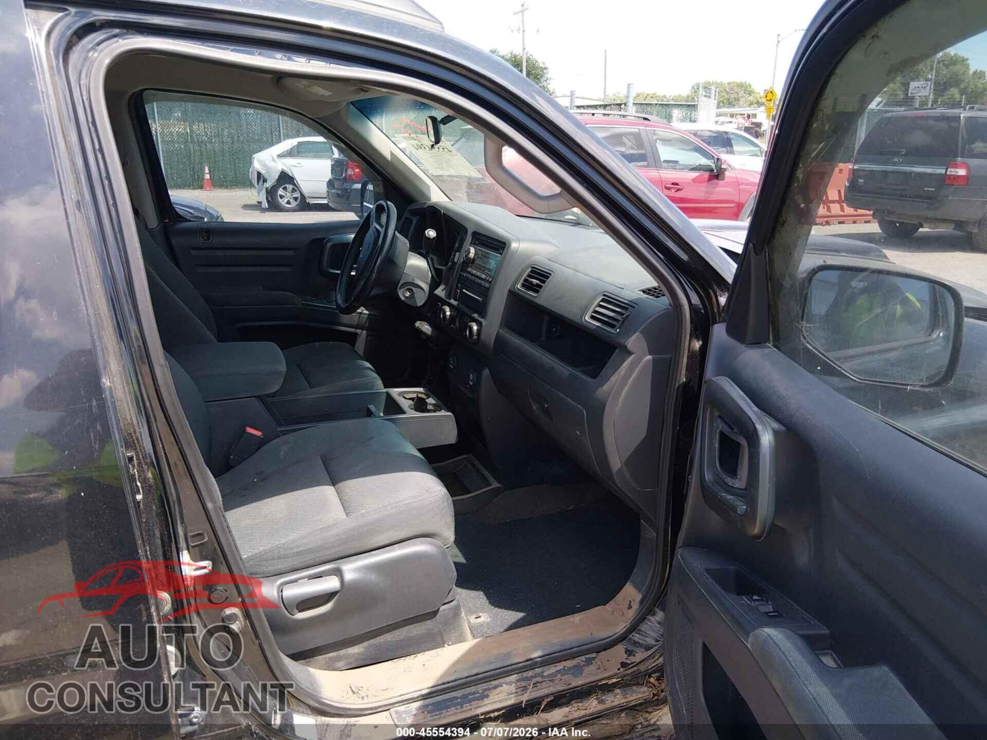 HONDA RIDGELINE 2012 - 5FPYK1F71CB455105