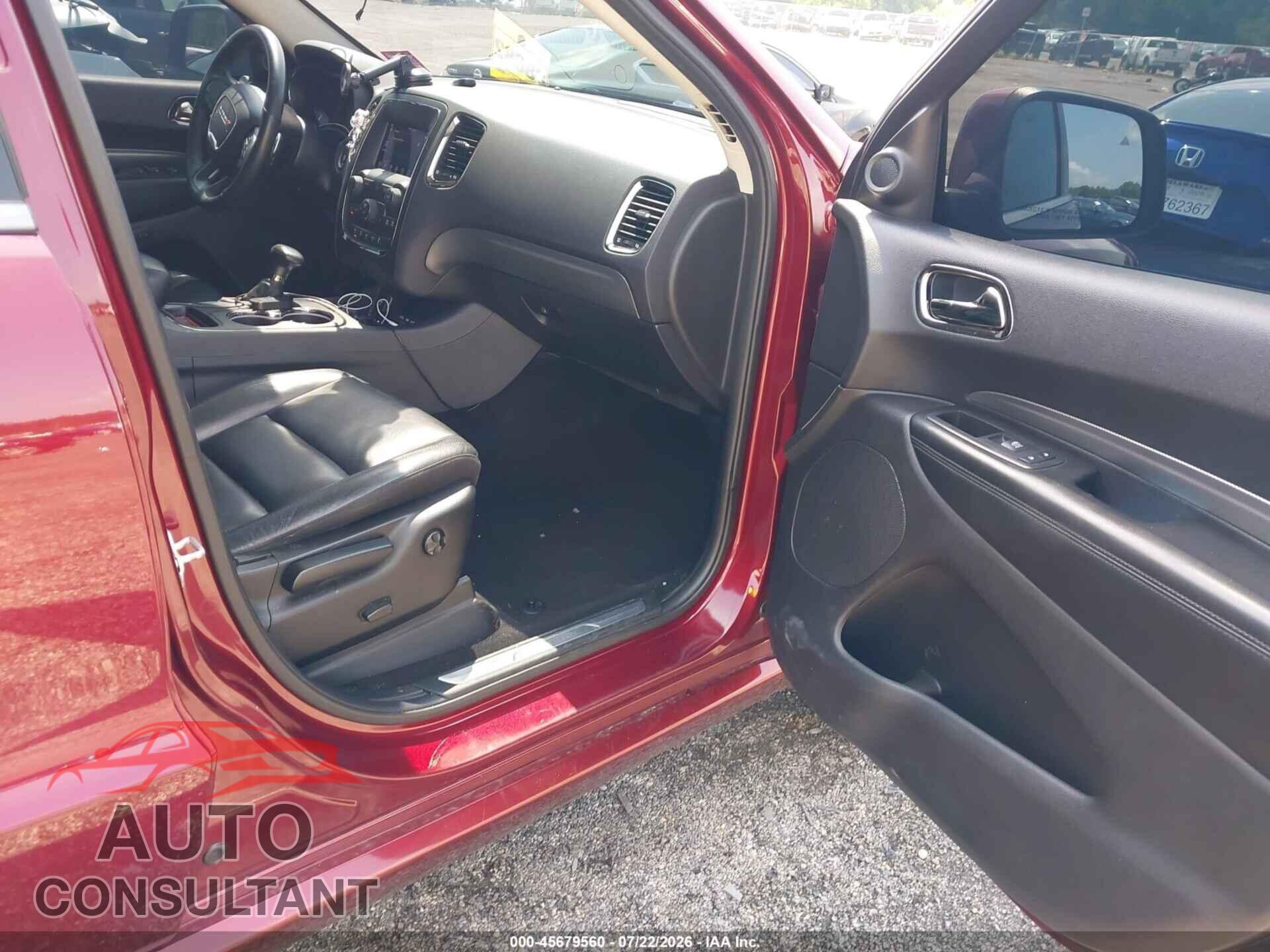 DODGE DURANGO 2019 - 1C4RDJDG5KC633524