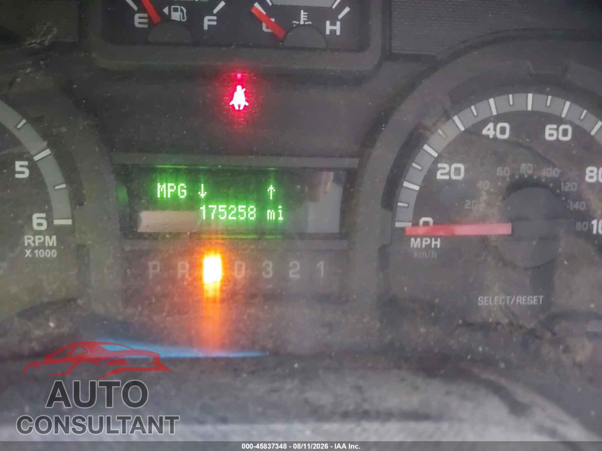 FORD E-450 CUTAWAY 2009 - 1FDXE45S49DA07990